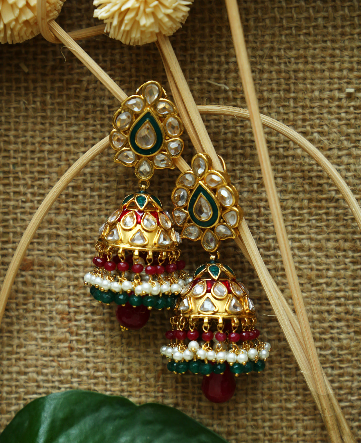 Polki Jhumka