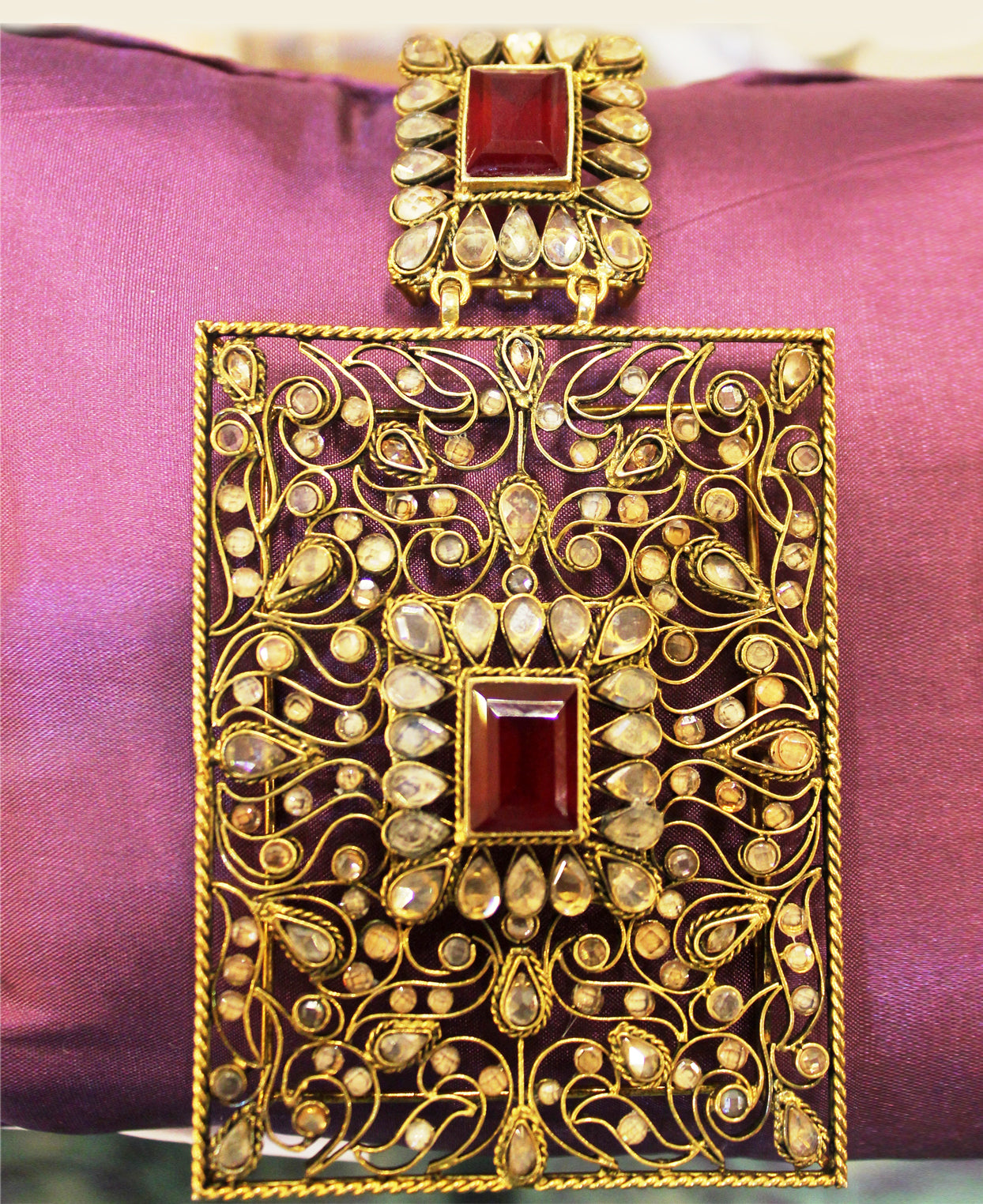 Vintage and Traditionally crafted Box Pendant