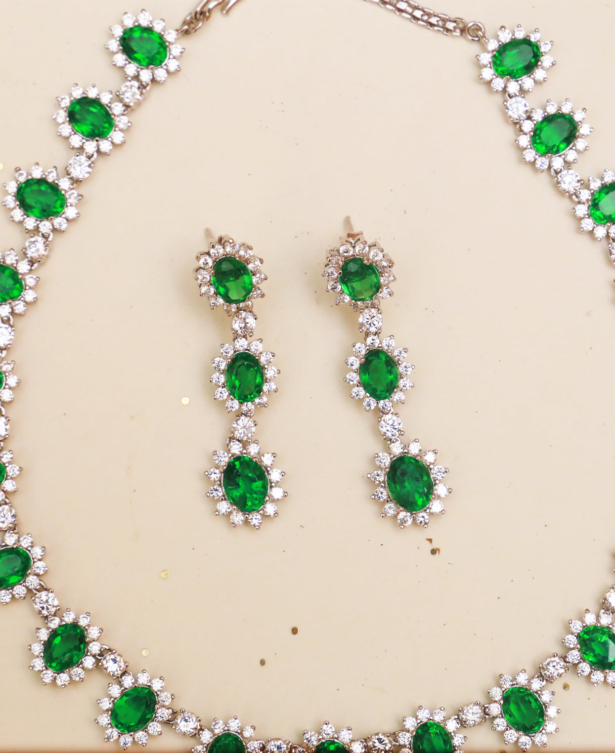 Queen Victoria Emerald Set