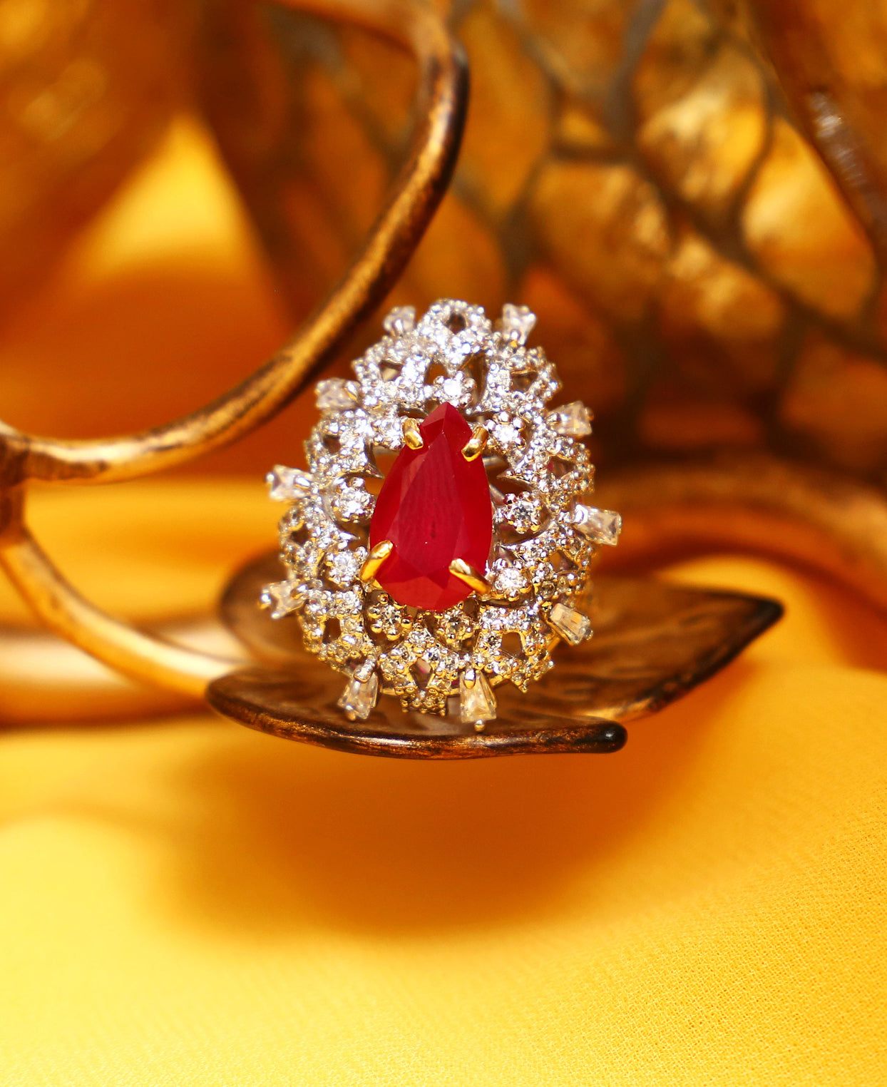 Statement maker Ruby Ring