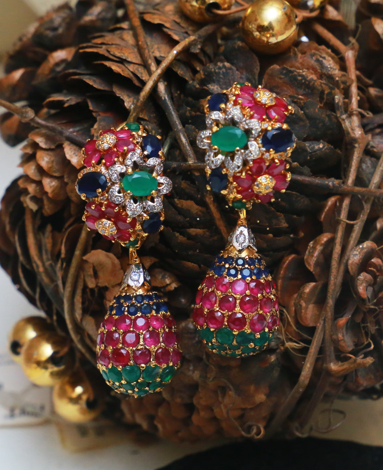 Half Bali Earrings