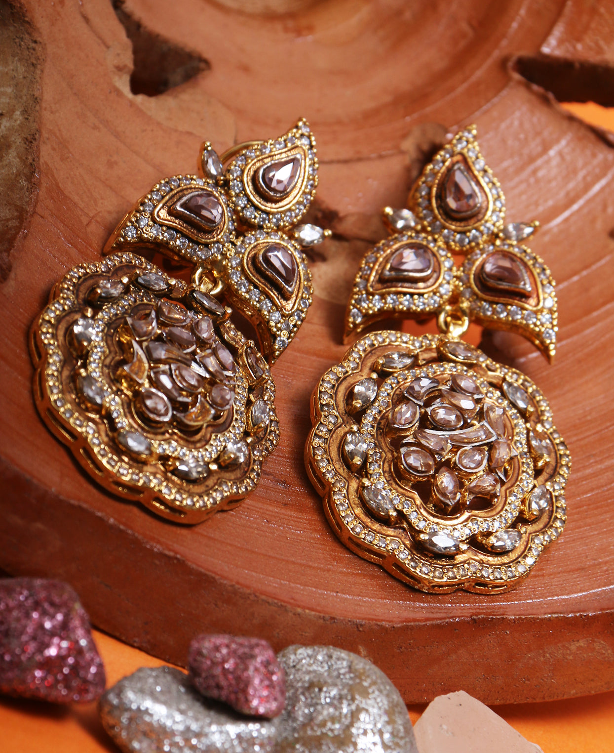 Floral Mena Earrings