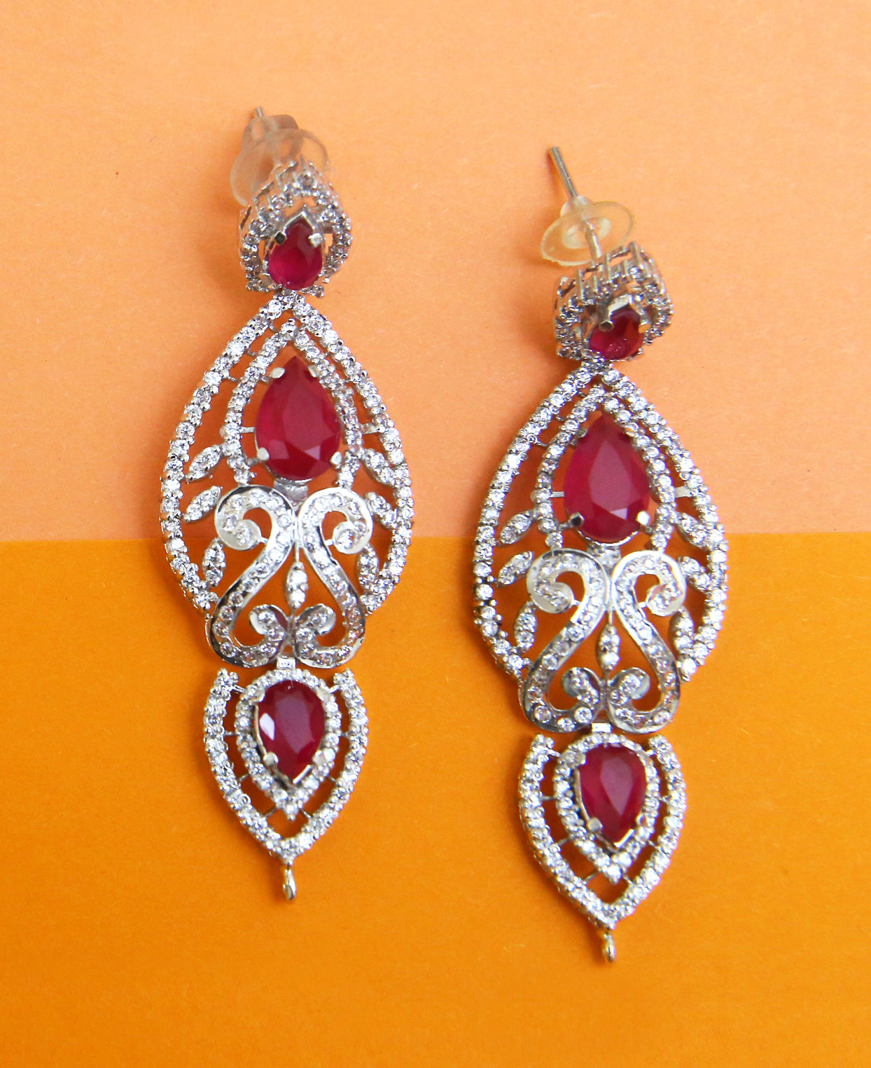 Ruby Earrings