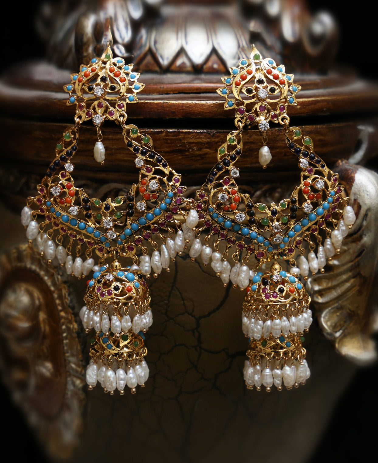 Nawabi Naurattan DD Bali Jhumka