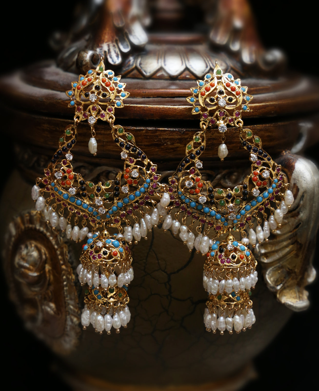 Nawabi Naurattan DD Bali Jhumka