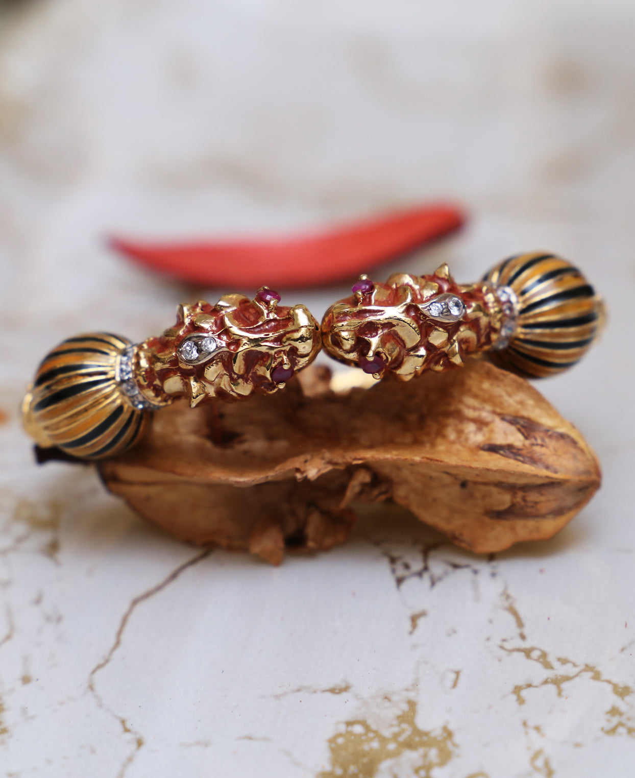 Lion Face Mogra Kara