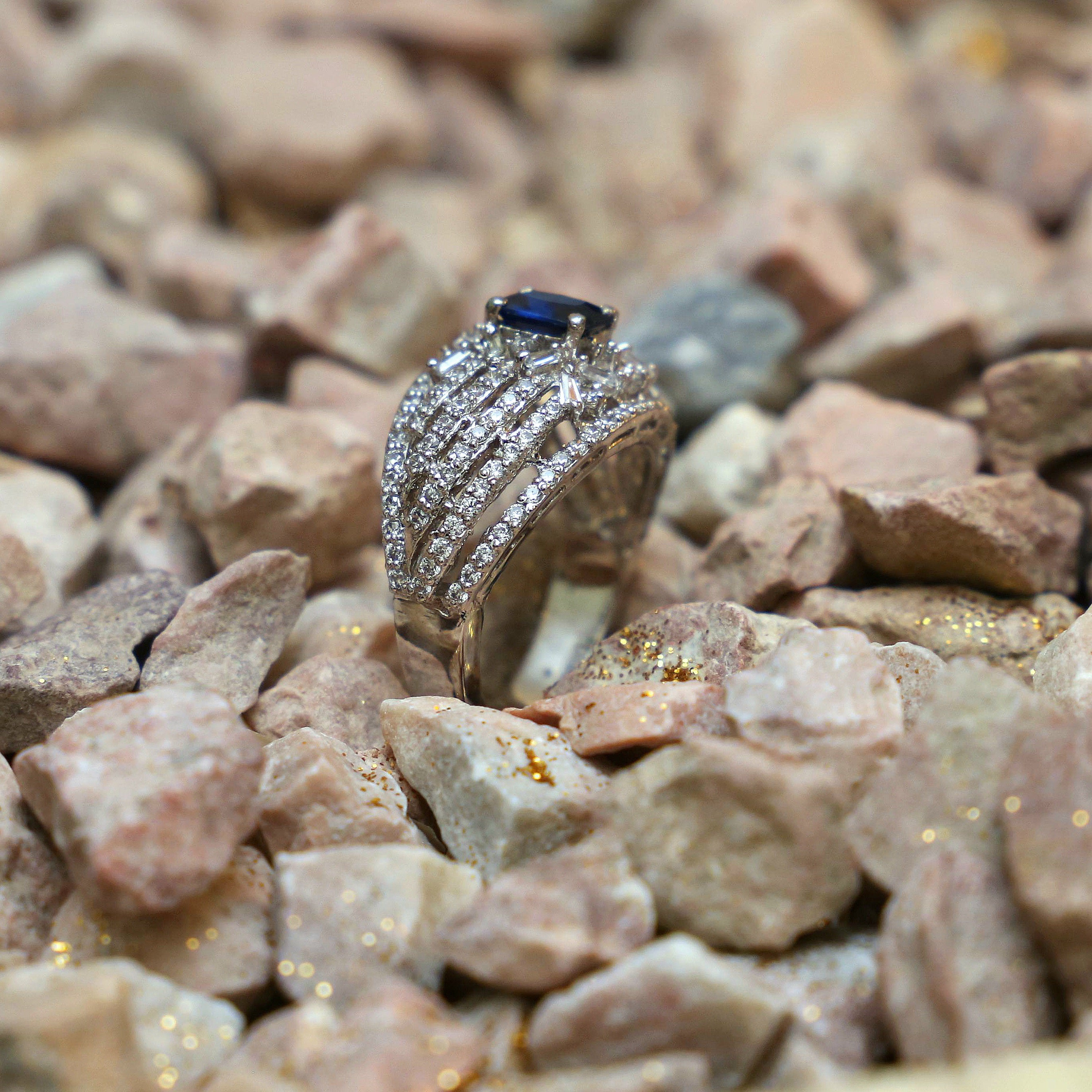 Blue Waves in the Sea