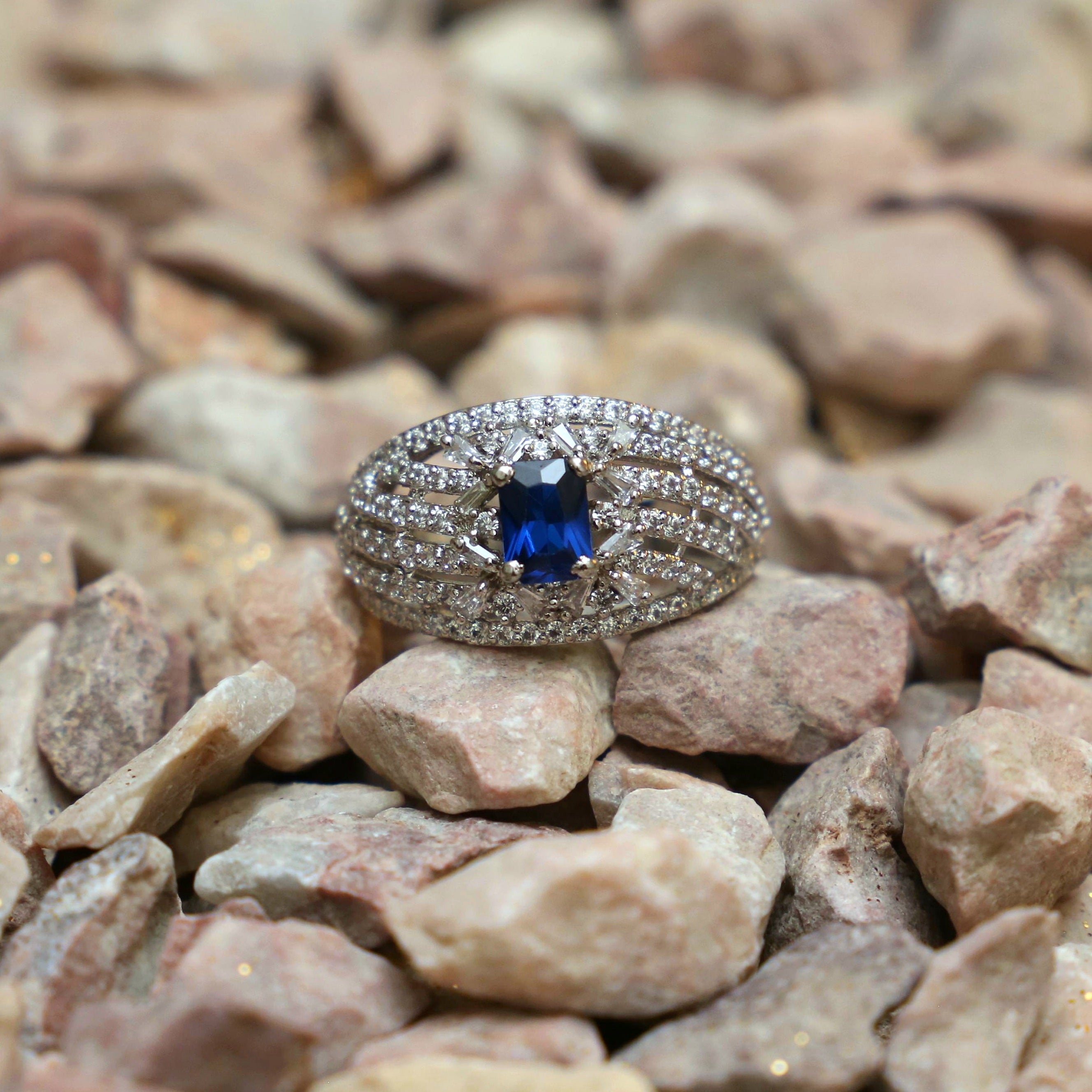 Blue Waves in the Sea