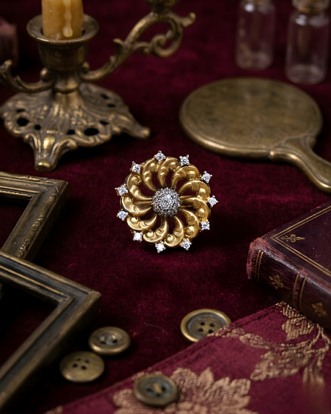 Matte Finished Texture Ring