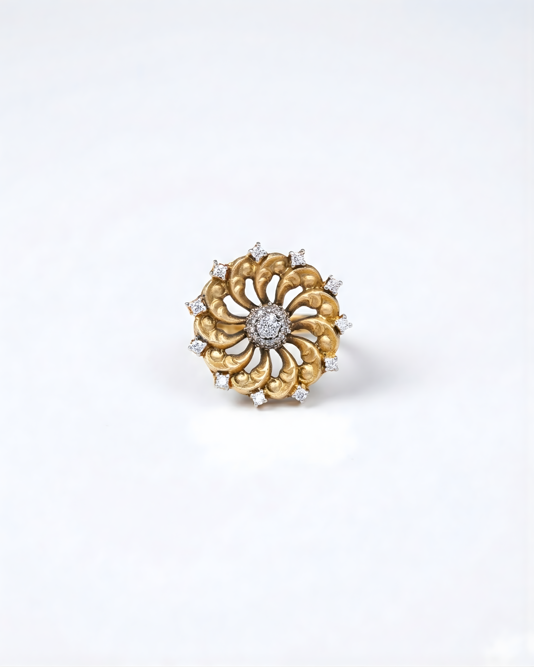 Matte Finished Texture Ring