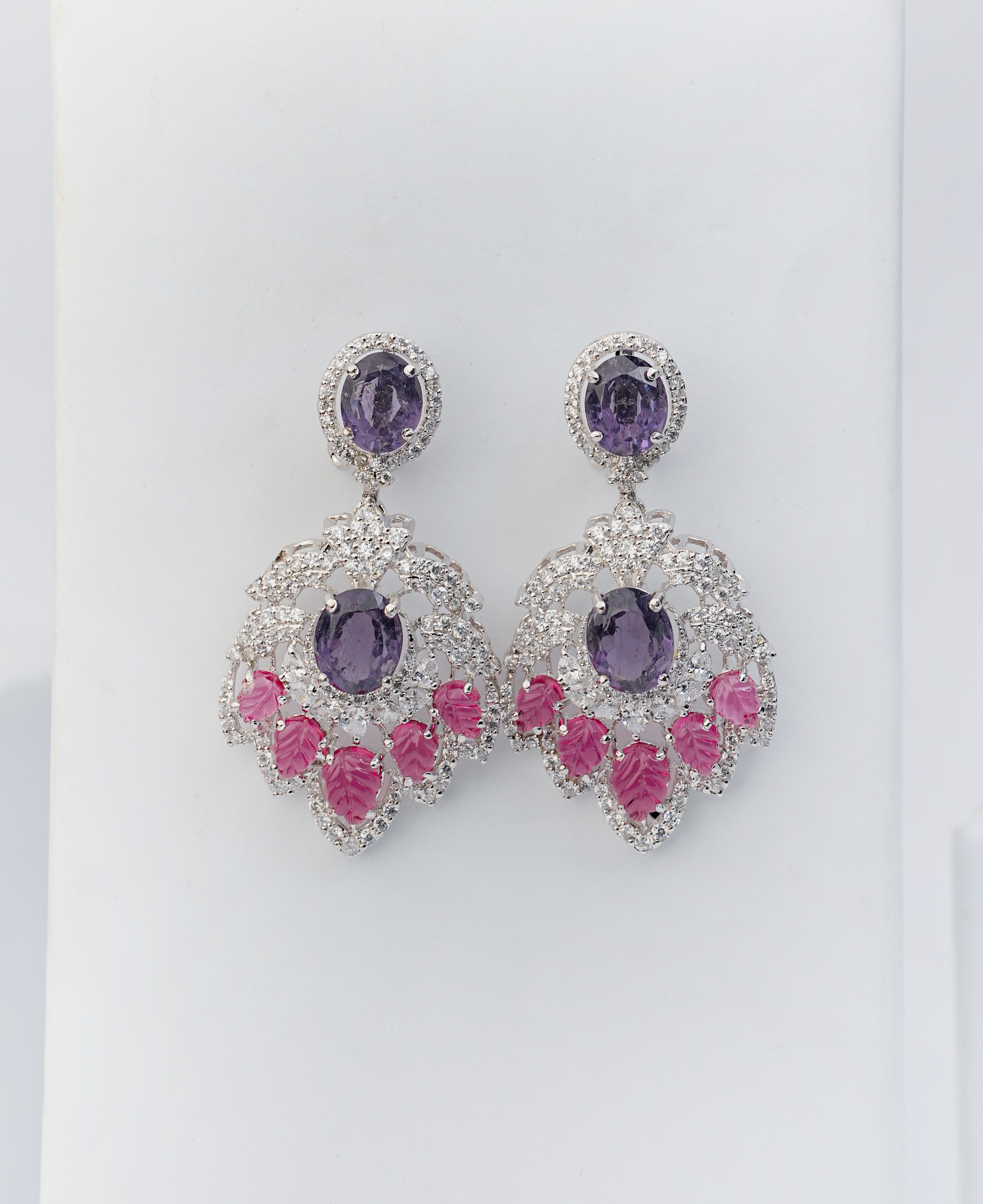 Lavender Bloom Earrings