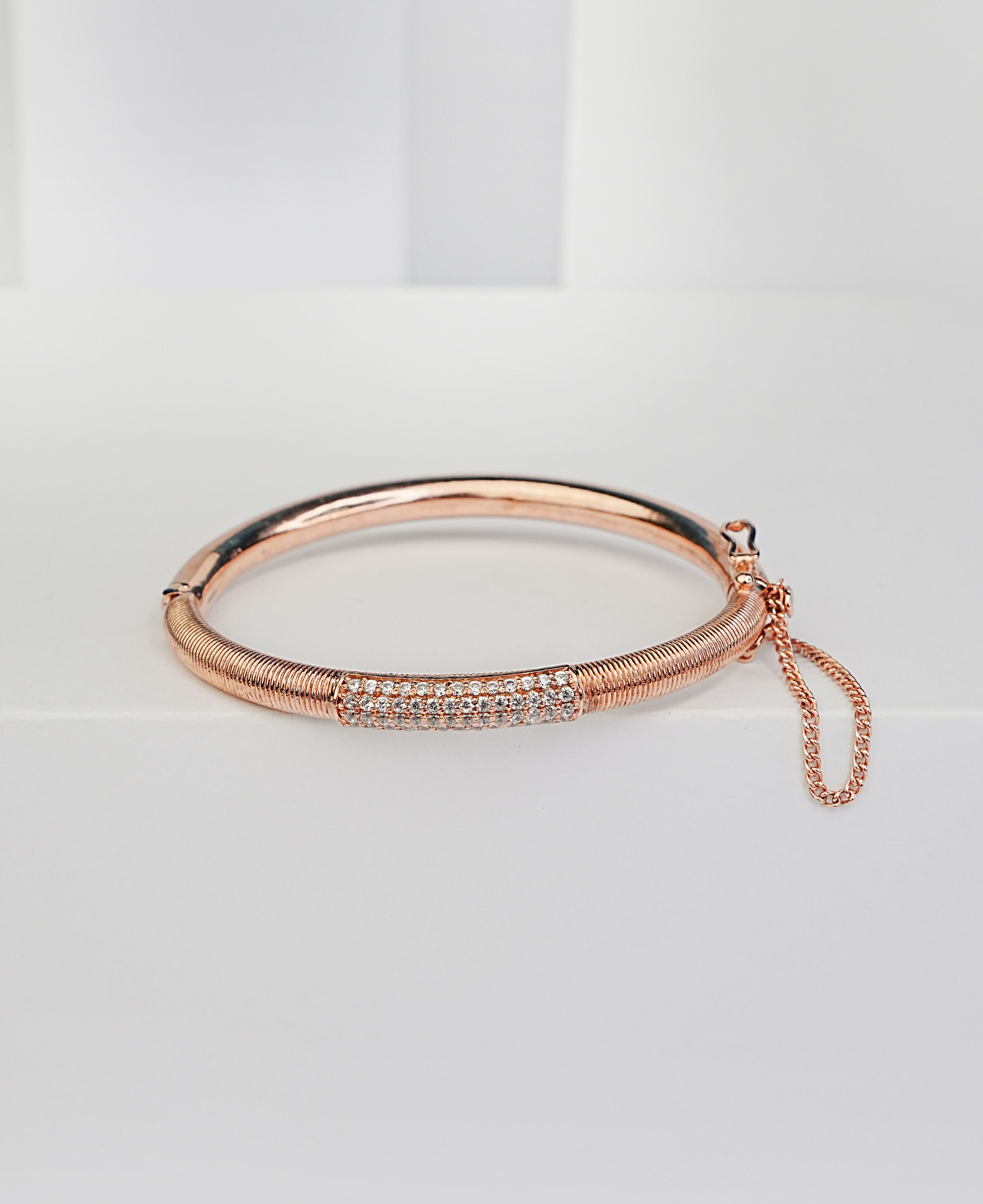 Rose Gold Spun Kara