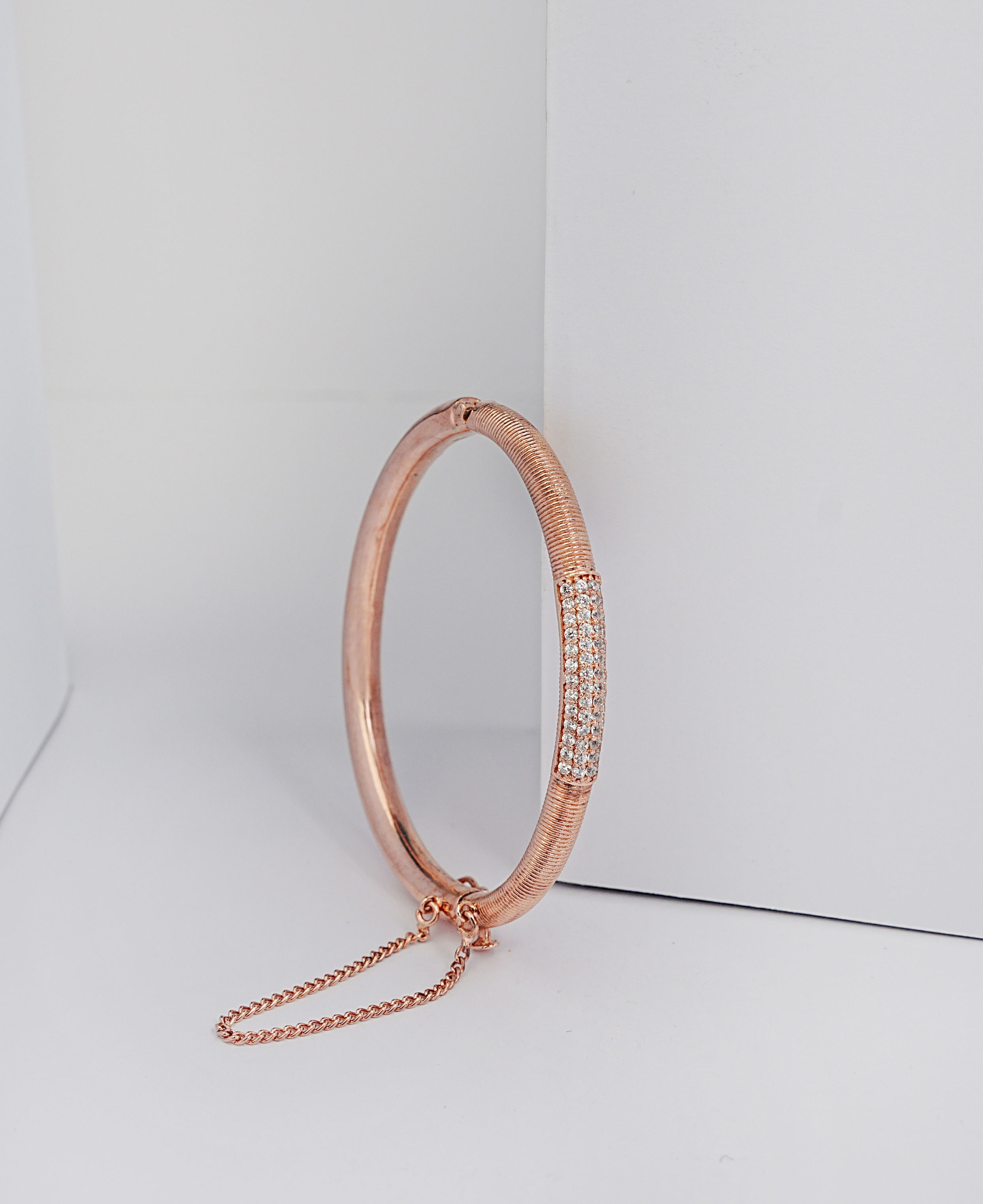 Rose Gold Spun Kara