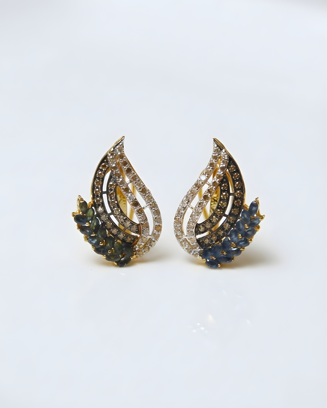 Blue Swan Studs