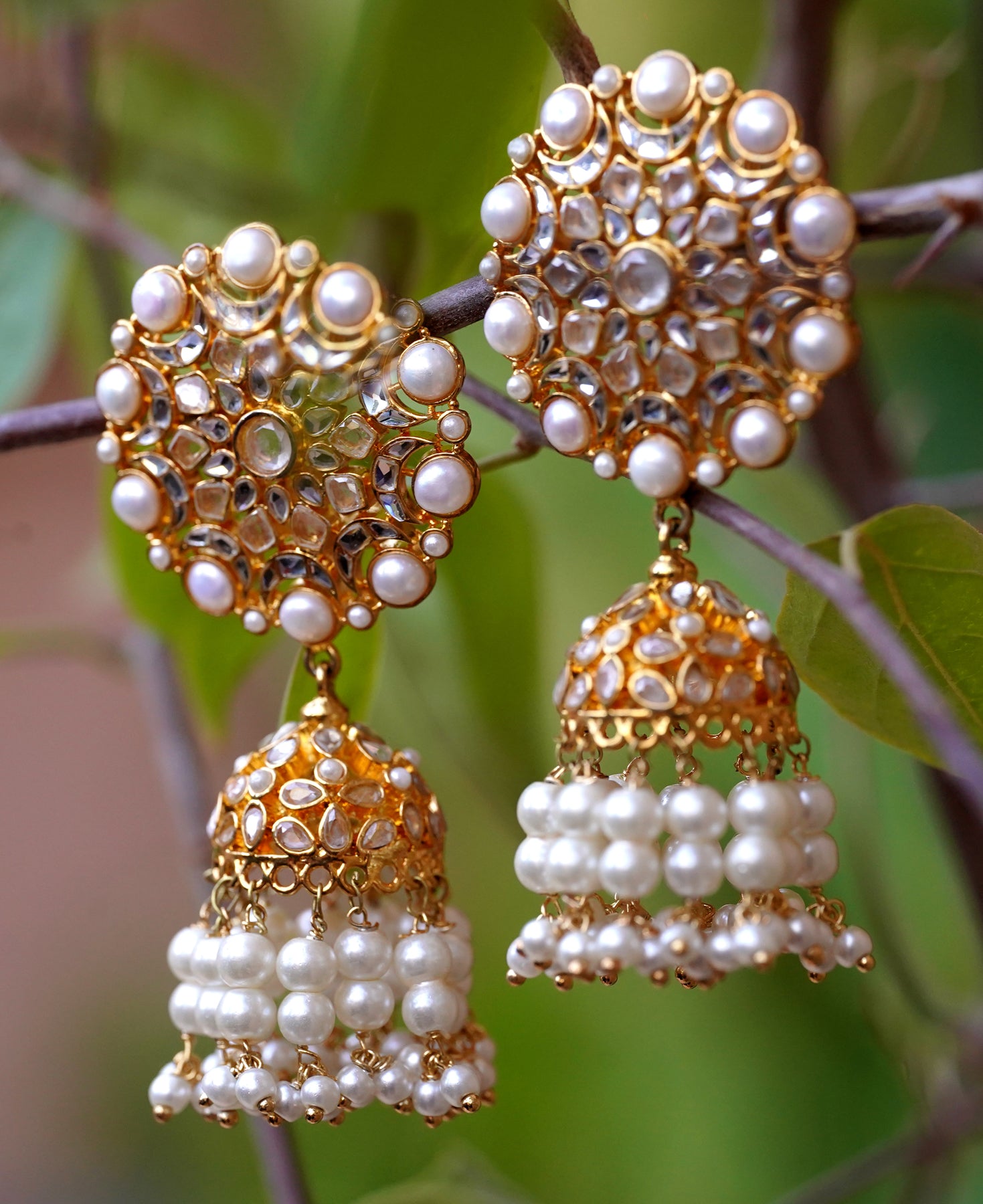 Details more than 165 pakistani jhumka earrings online  seveneduvn