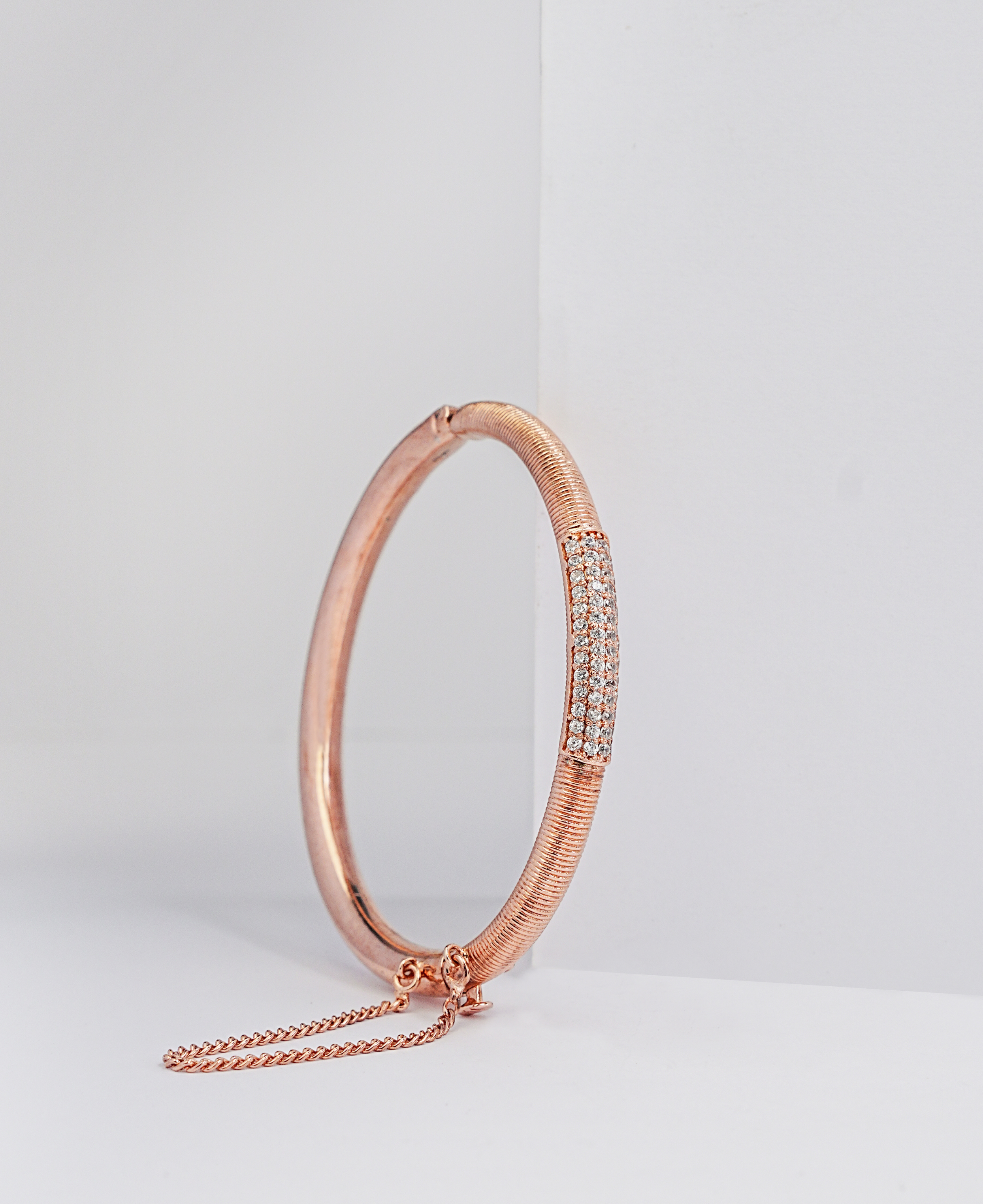 Rose Gold Spun Kara