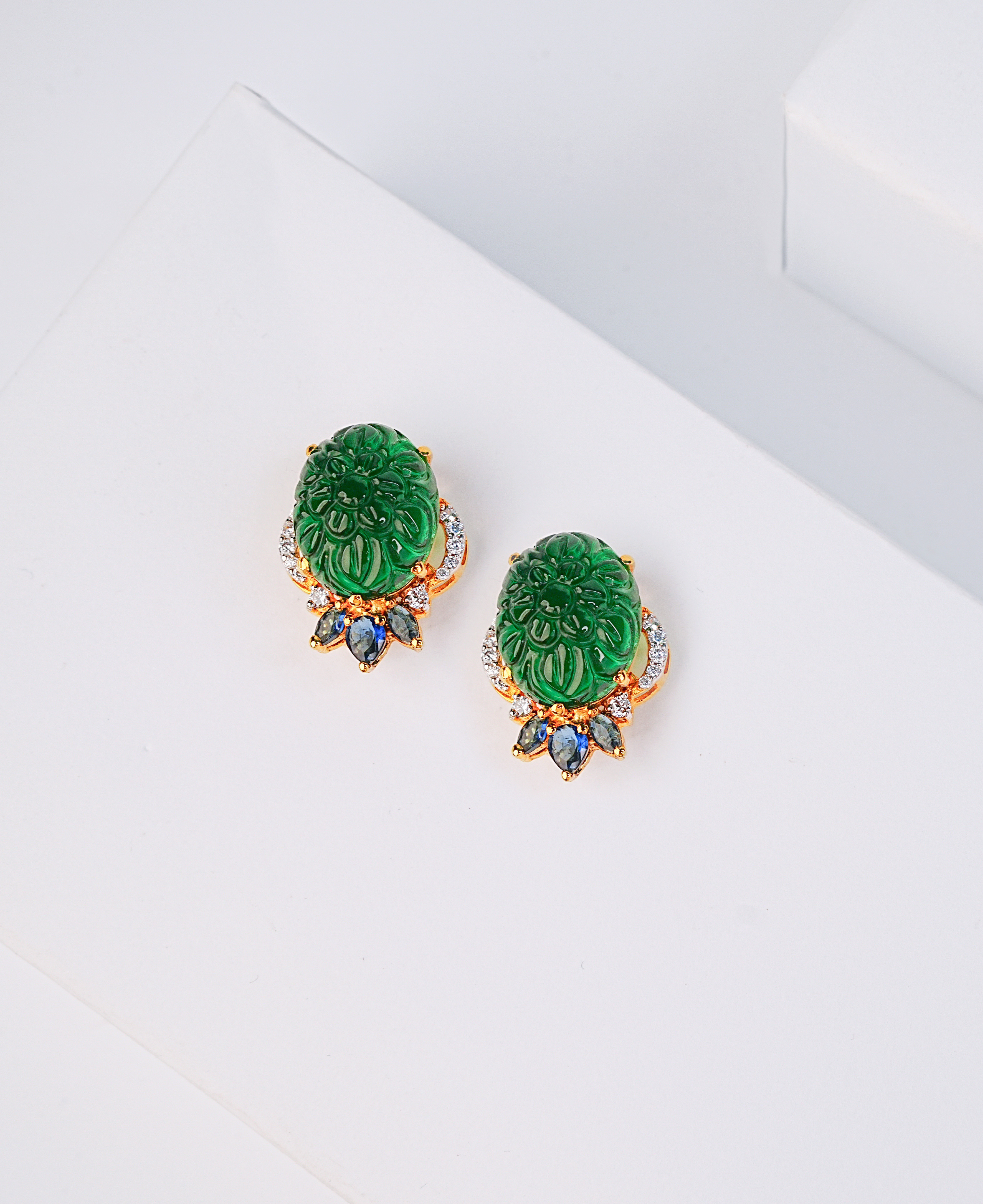 The Emerald Cameo Tops