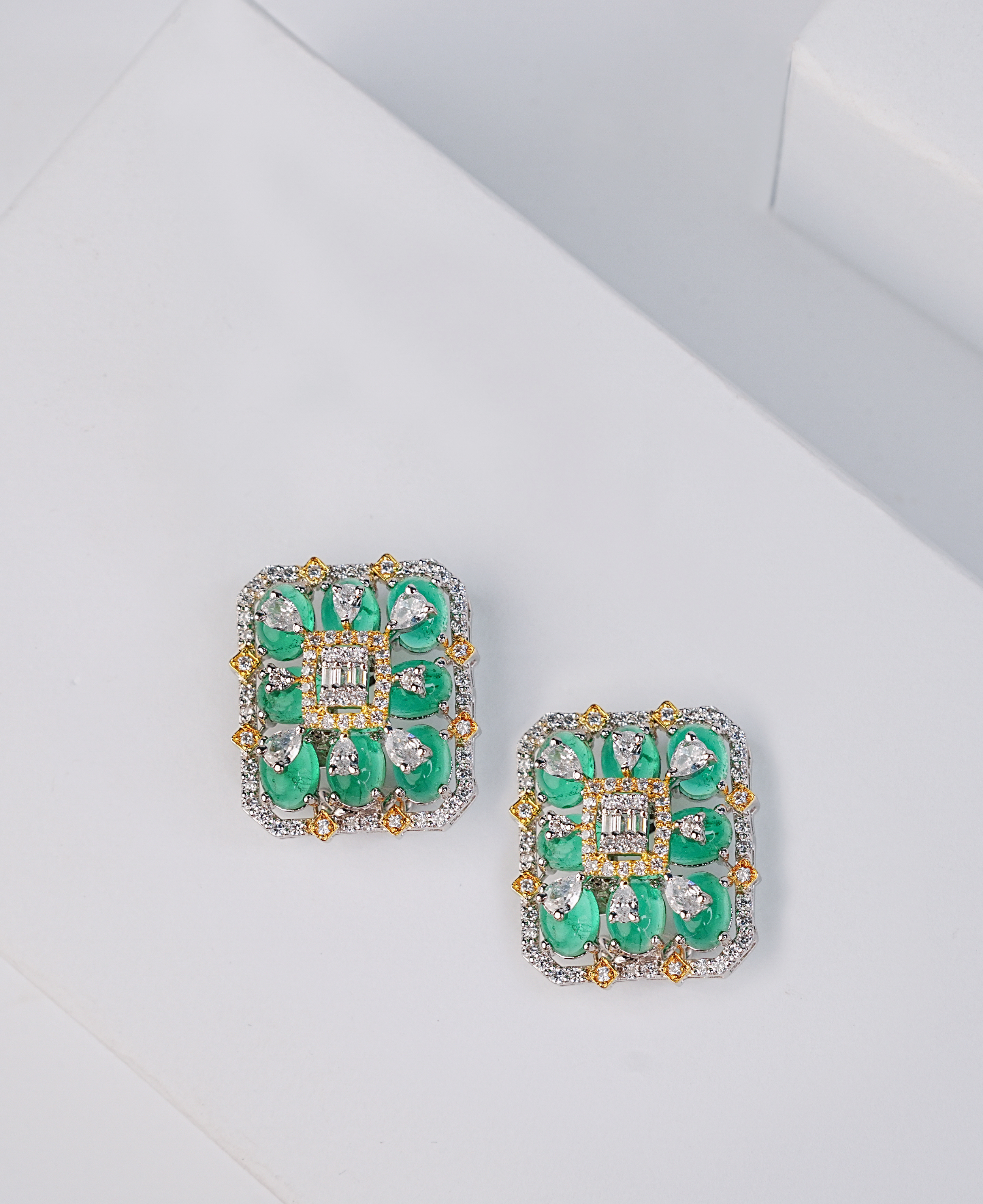 Emerald Mosaic Tops