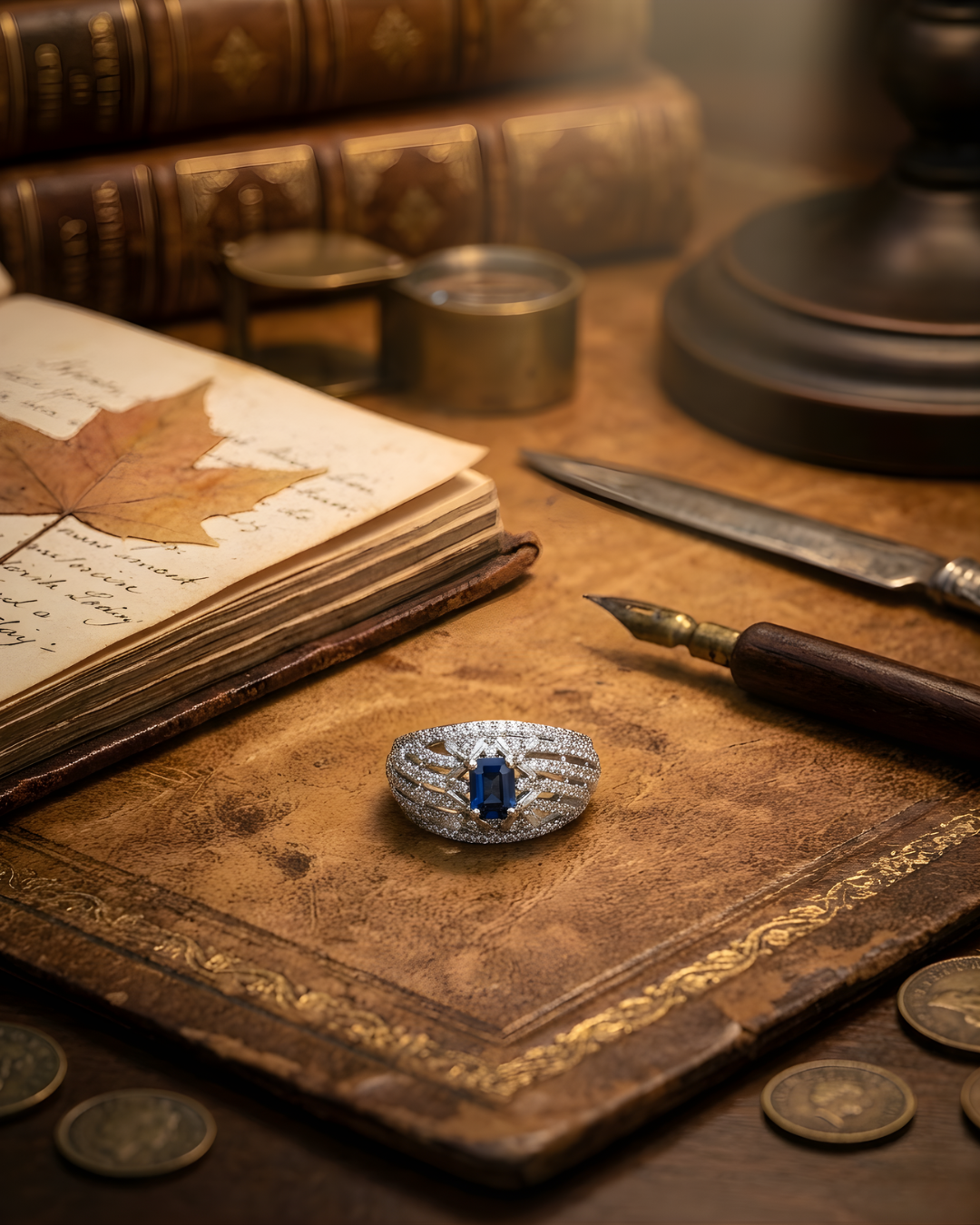 Blue Waves in the Sea