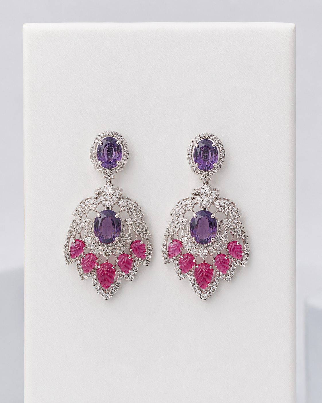 Lavender Bloom Earrings