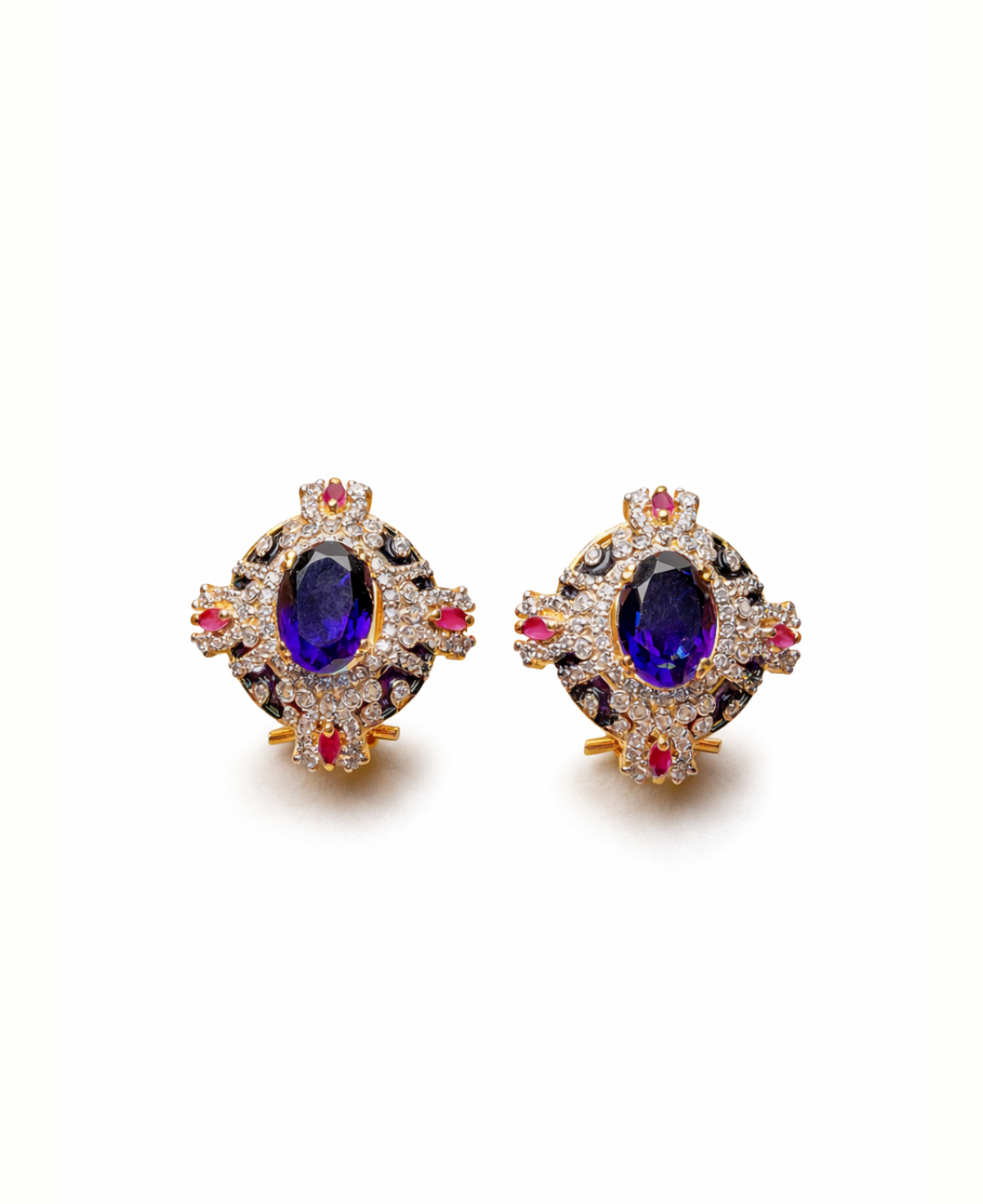 Royal Blue Ruby Meena Tops