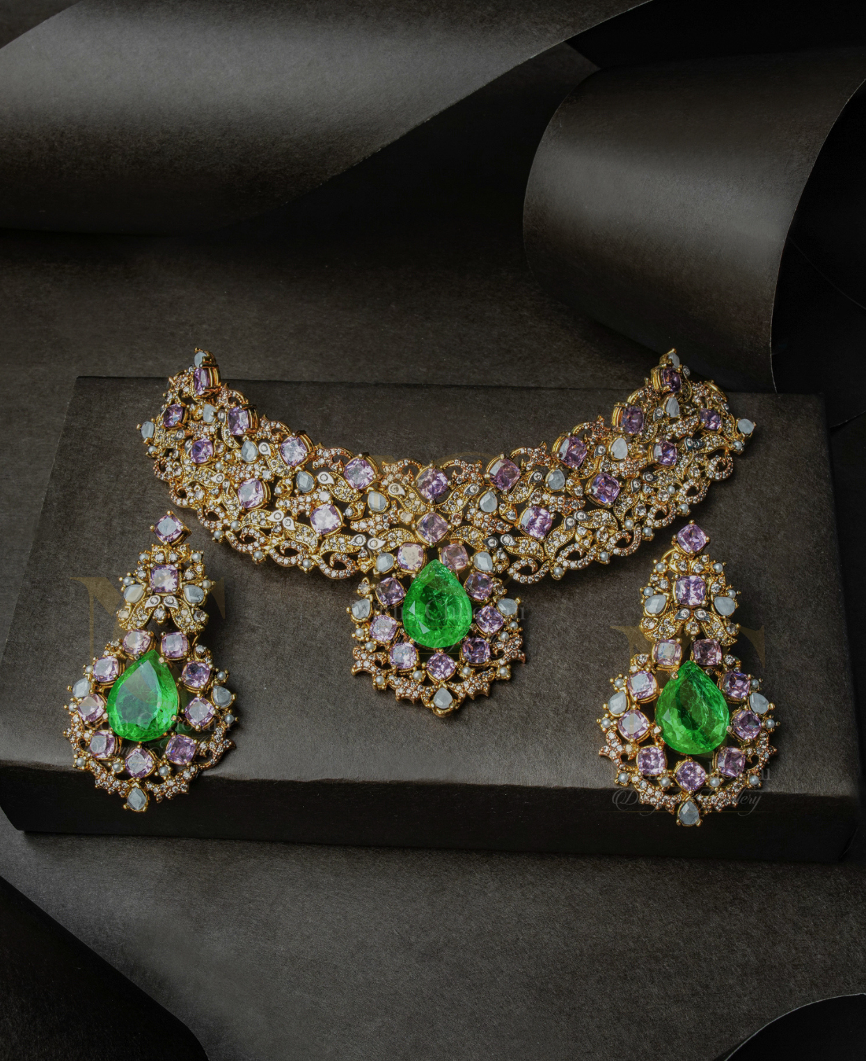 Regalia in Lavender & Jade