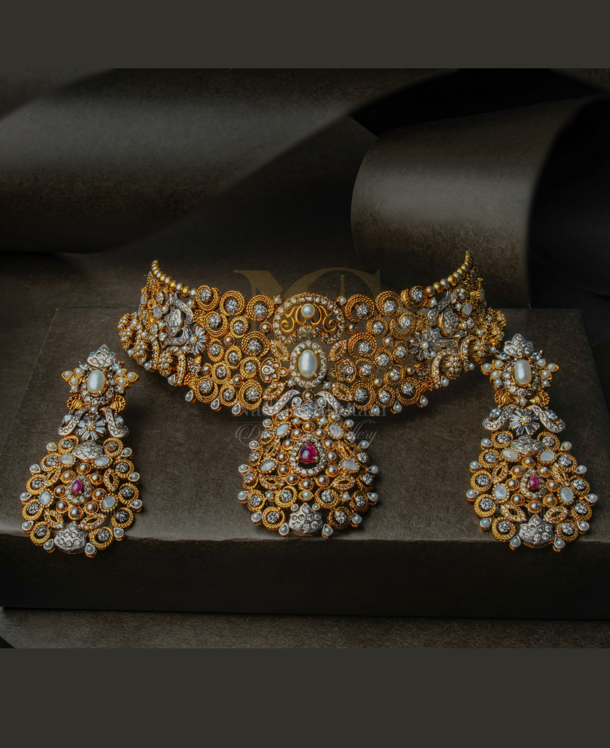 Gulraiz Polki Ruby Set