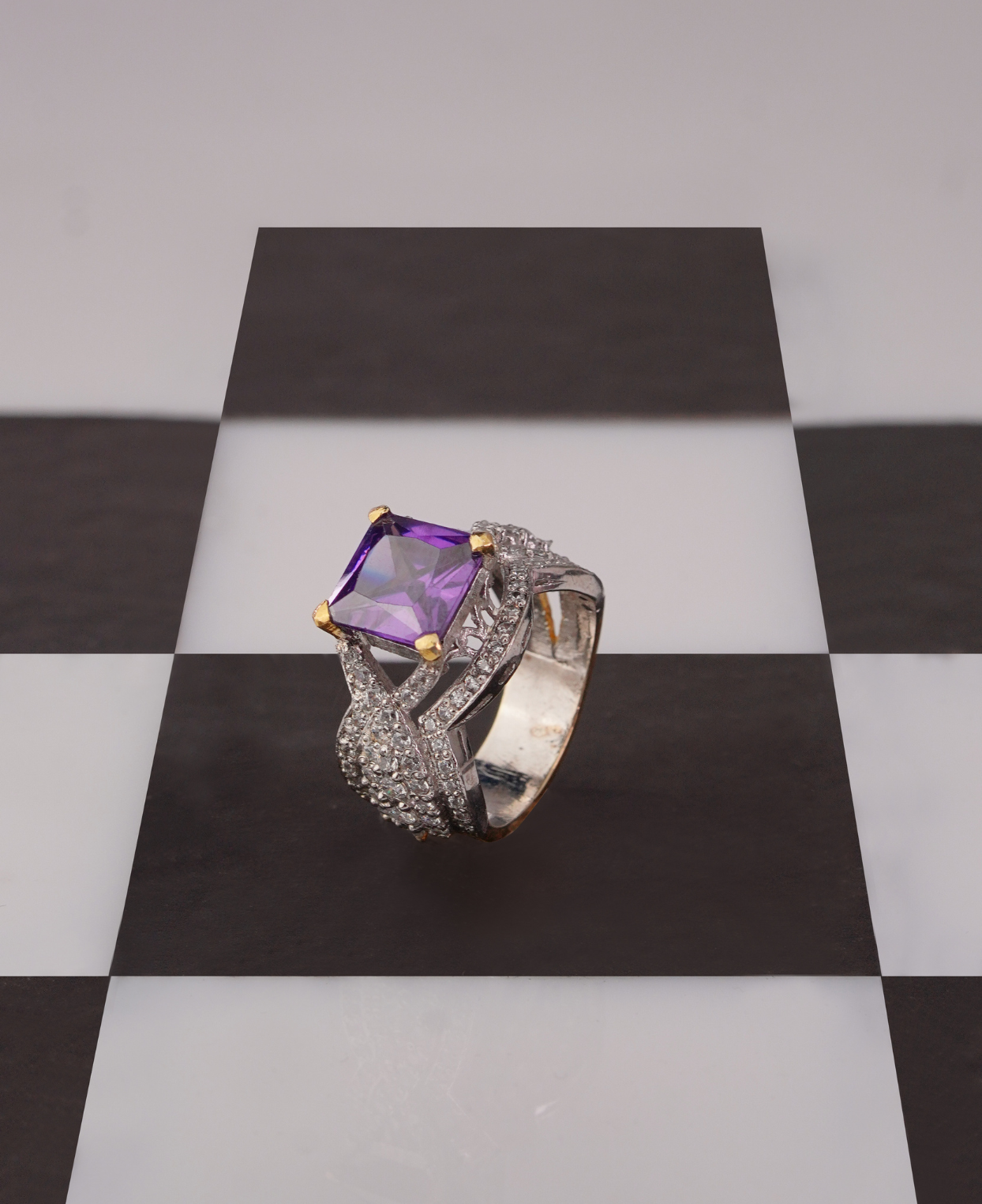 Amethyst Princess Ring