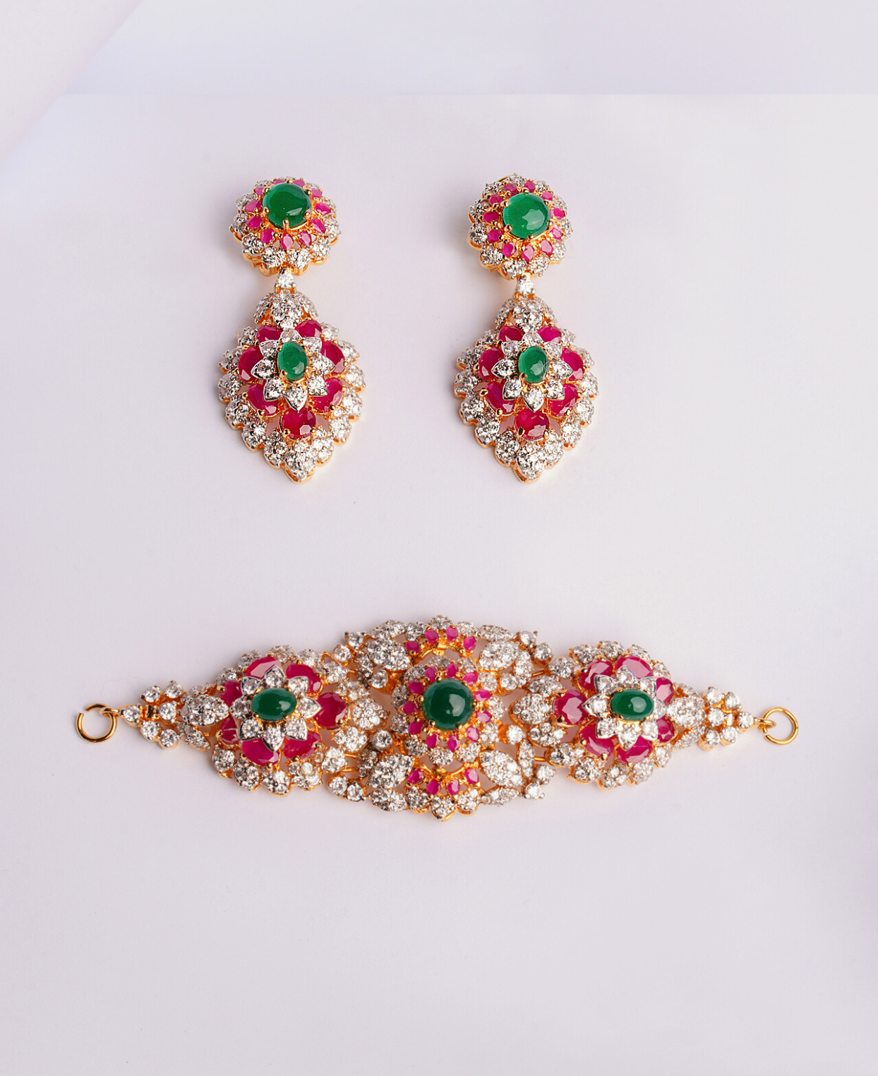 Ruby & Emd Choker Set