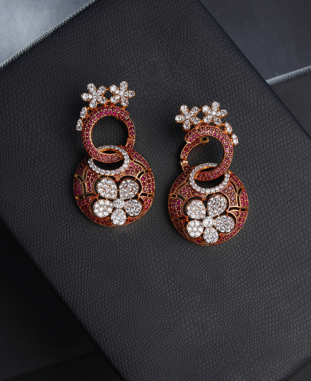 Ruby Bali Earrings 2