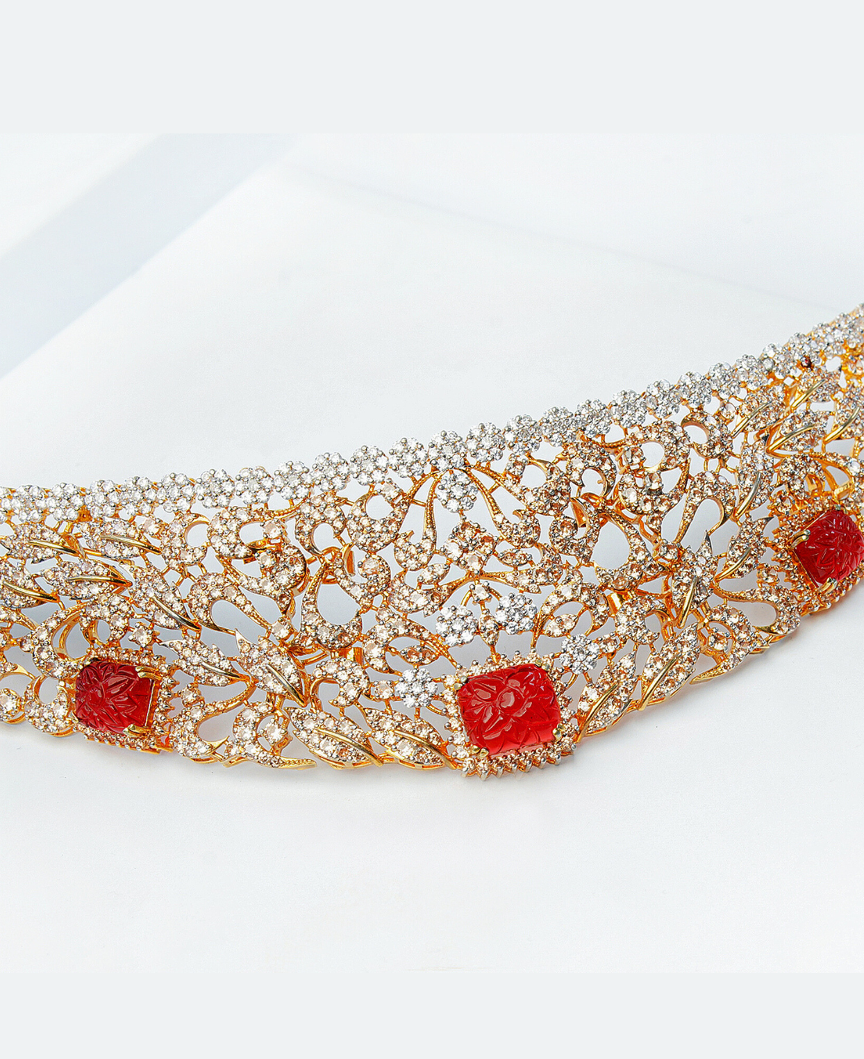 Carved Rubies Patti NS