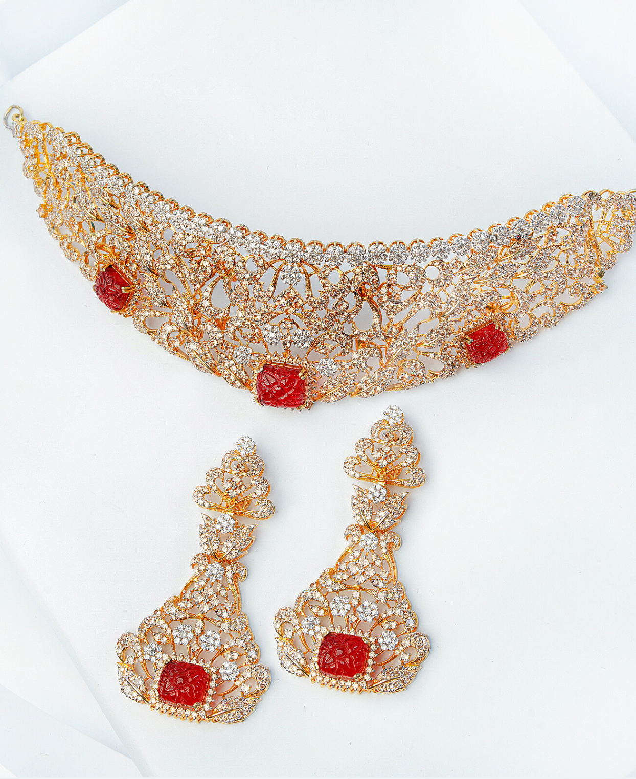 Carved Rubies Patti NS