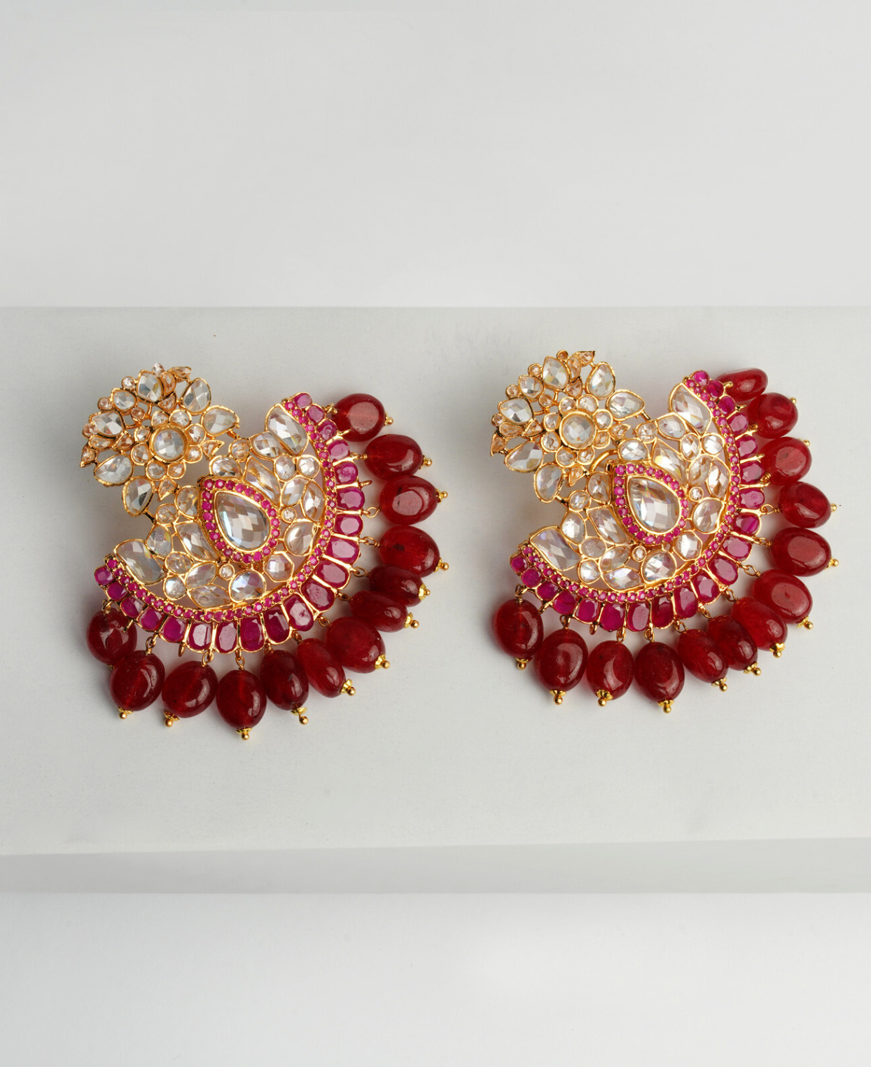 Polki Ruby Perchant Tops