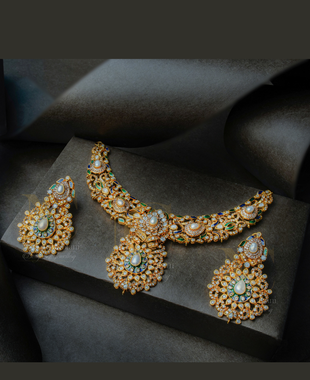 Maharani Pearl Meena Polki BS