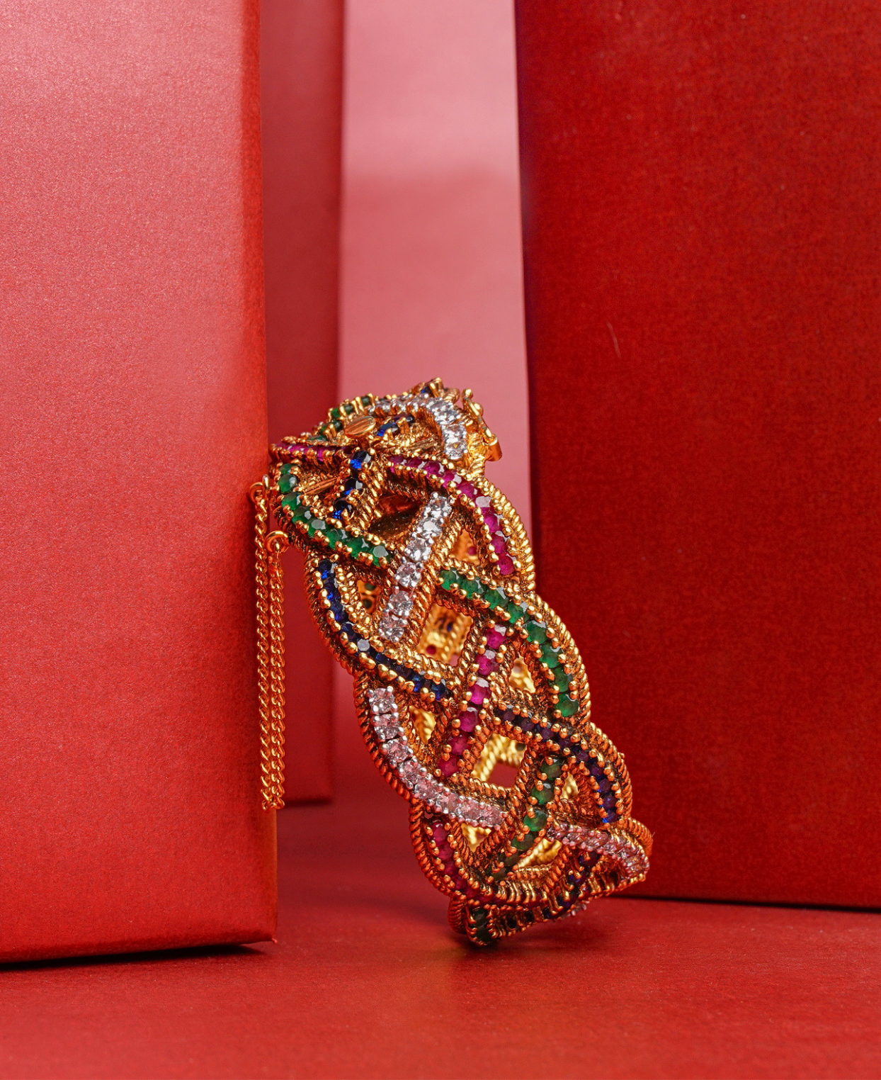 Tri Colored Braided Kara