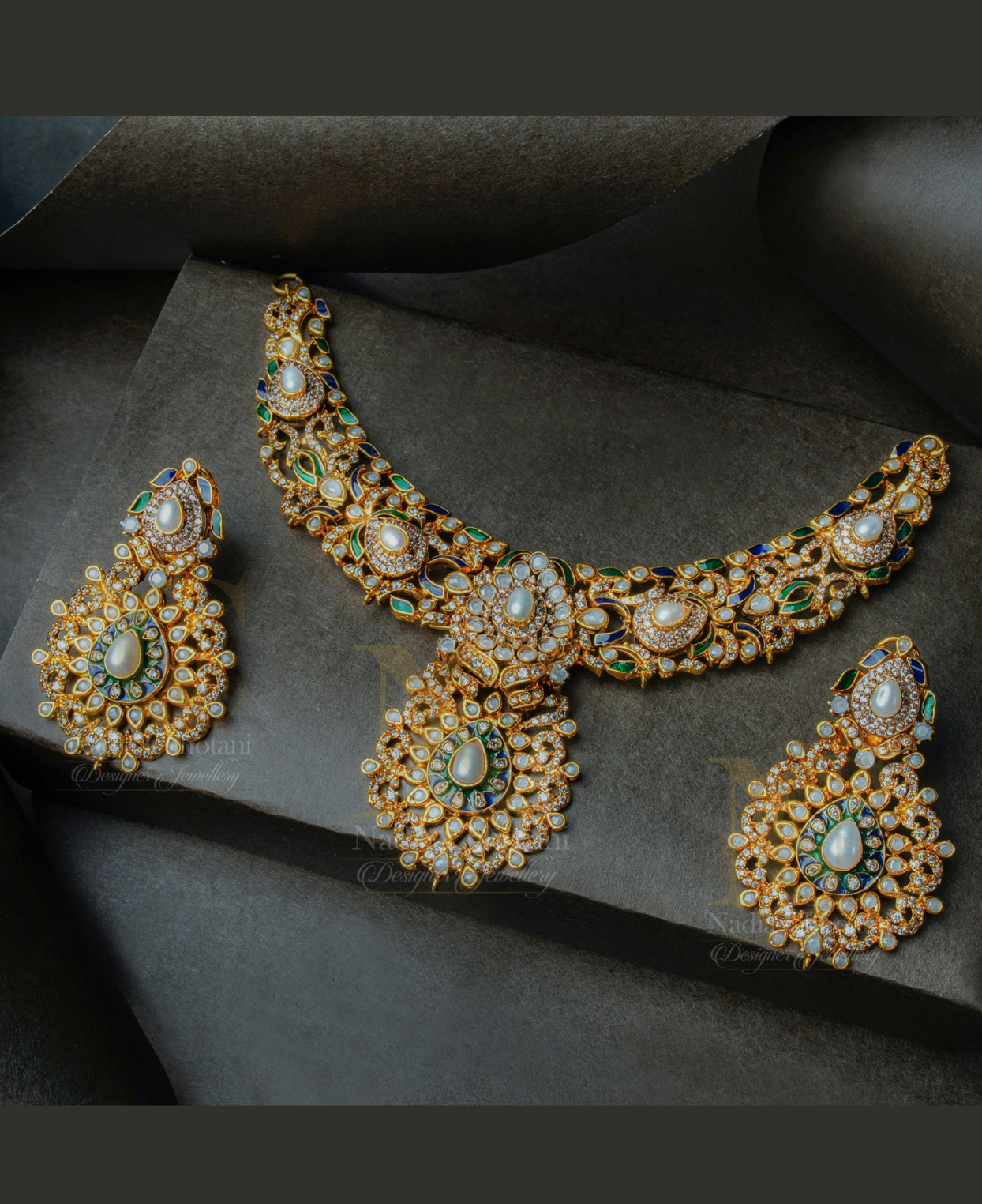 Maharani Pearl Meena Polki BS