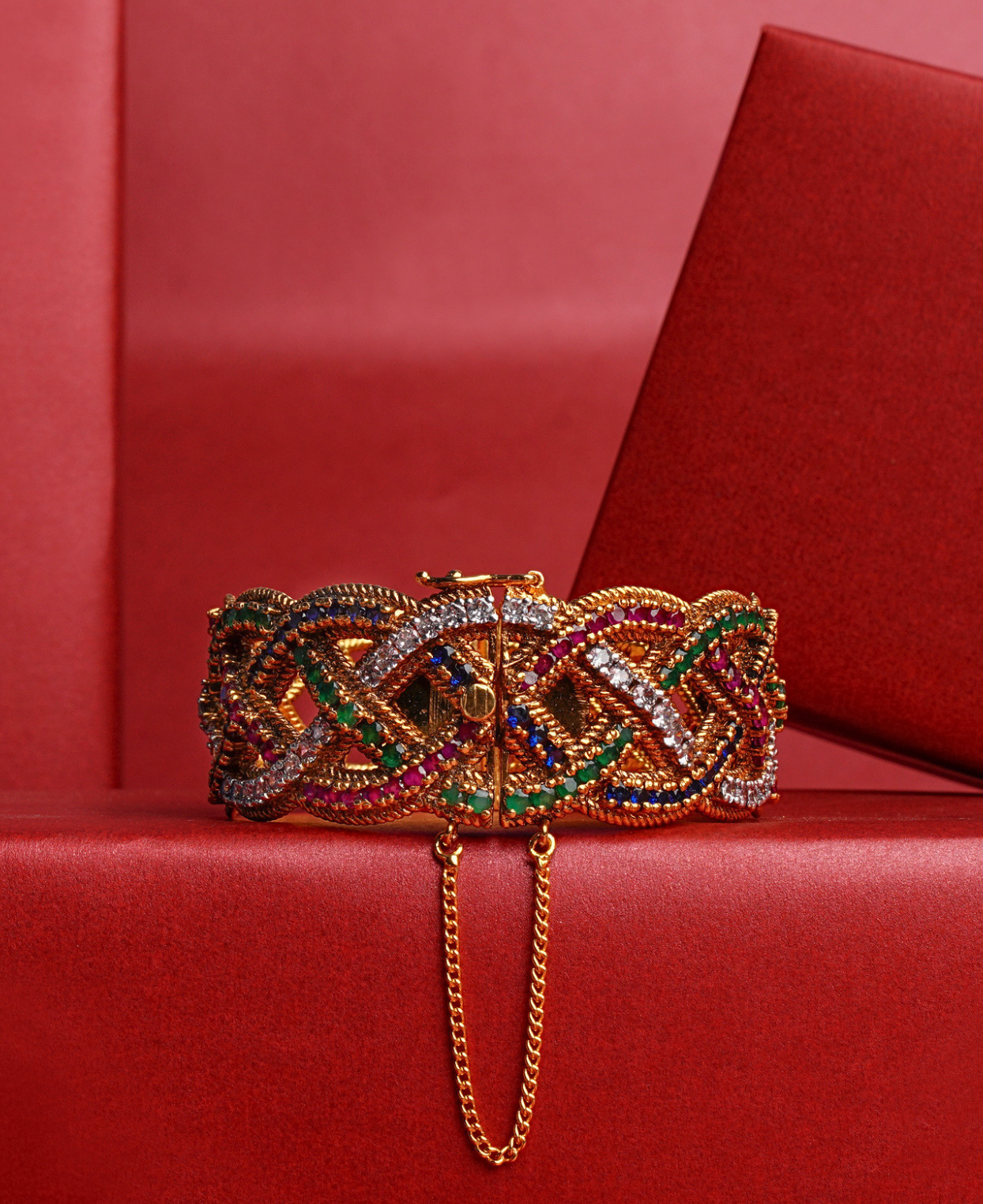 Tri Colored Braided Kara