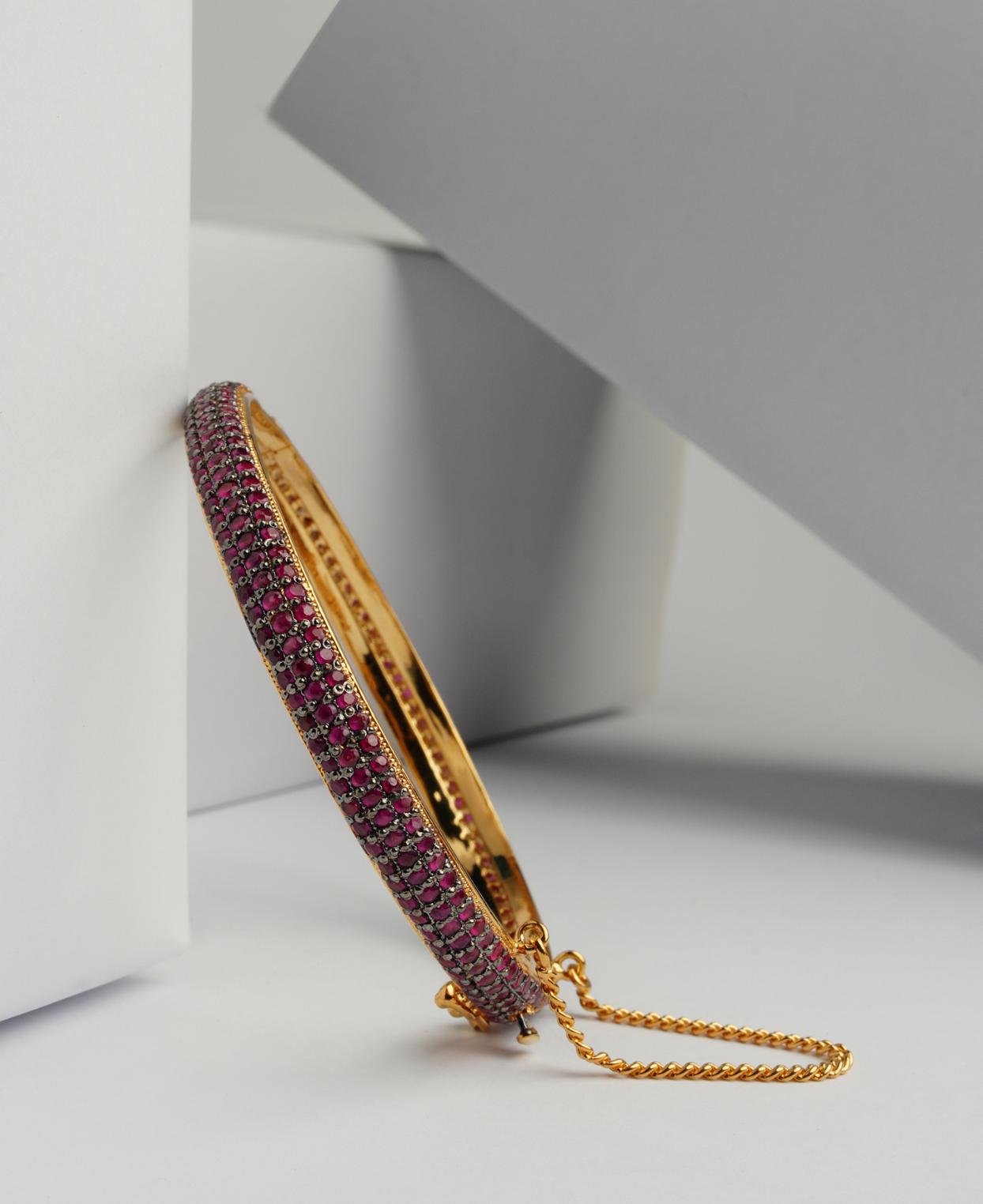 Ruby Pave Bangle