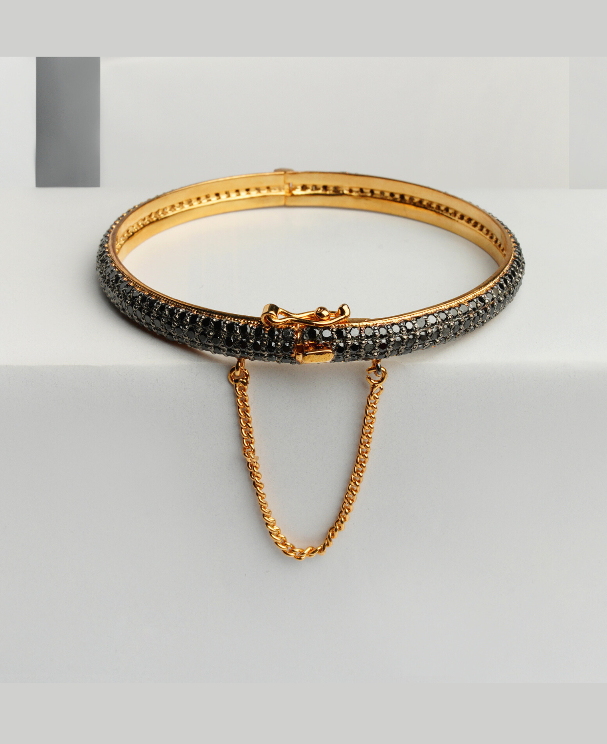 Black Pave Bangle