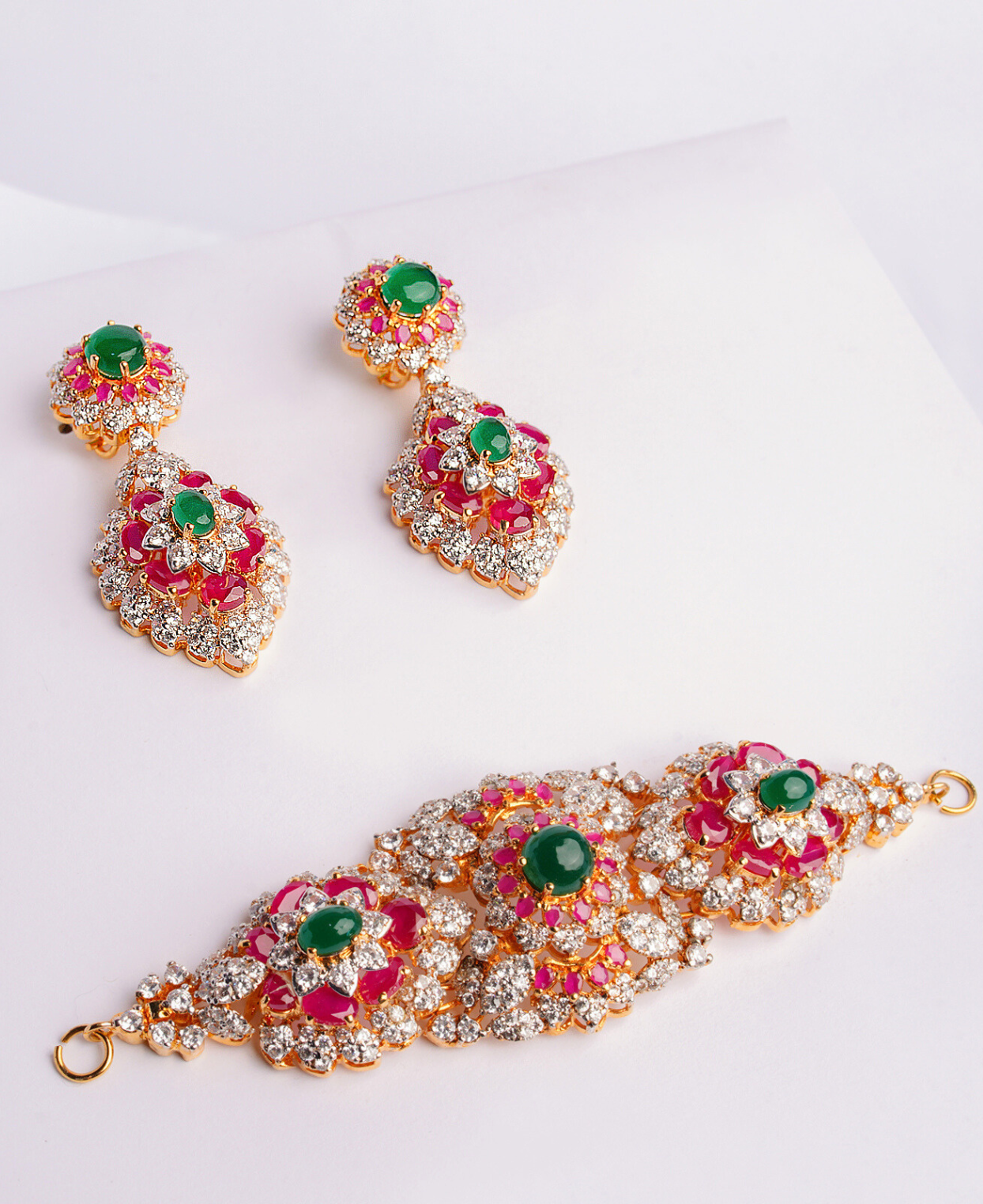 Ruby & Emd Choker Set