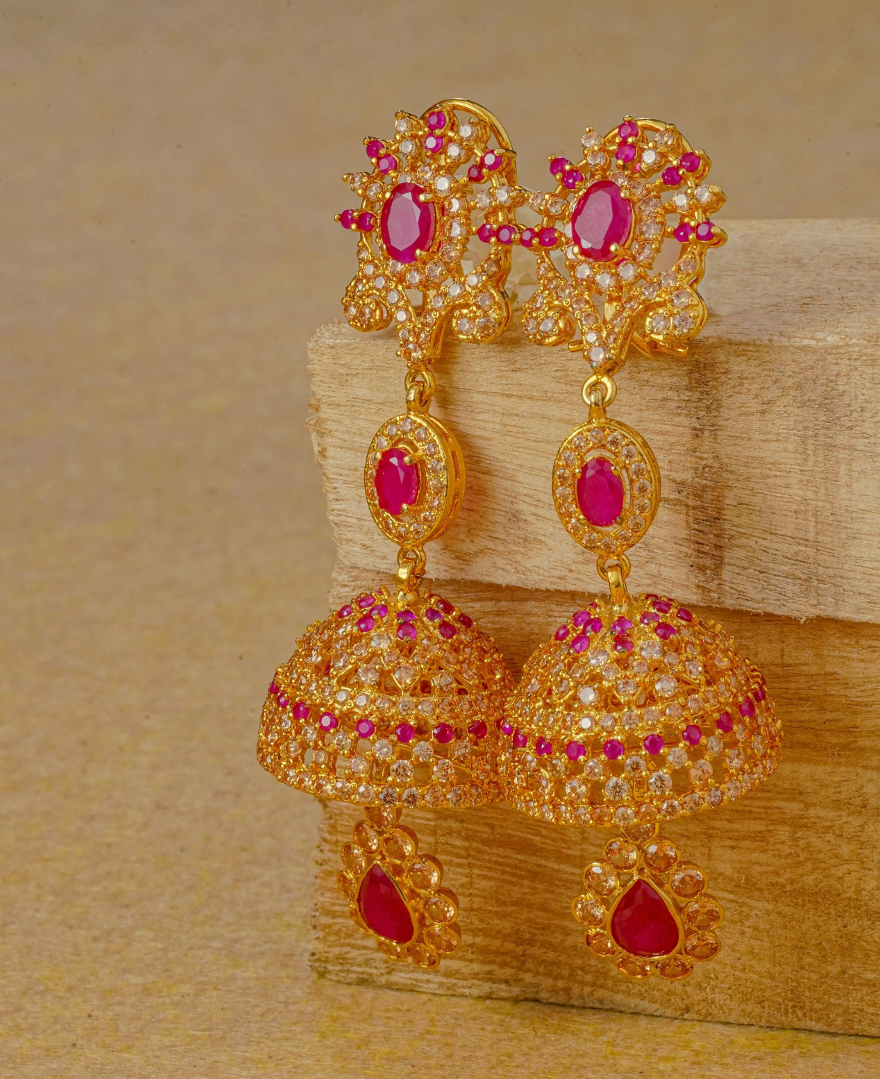 Earrings #Indian #Studs #Drops #Chandelier #Pendant #Traditional  #DropsOfArt StudsA… | Gold jhumka earrings, Gold jewellery design  necklaces, Antique gold earrings