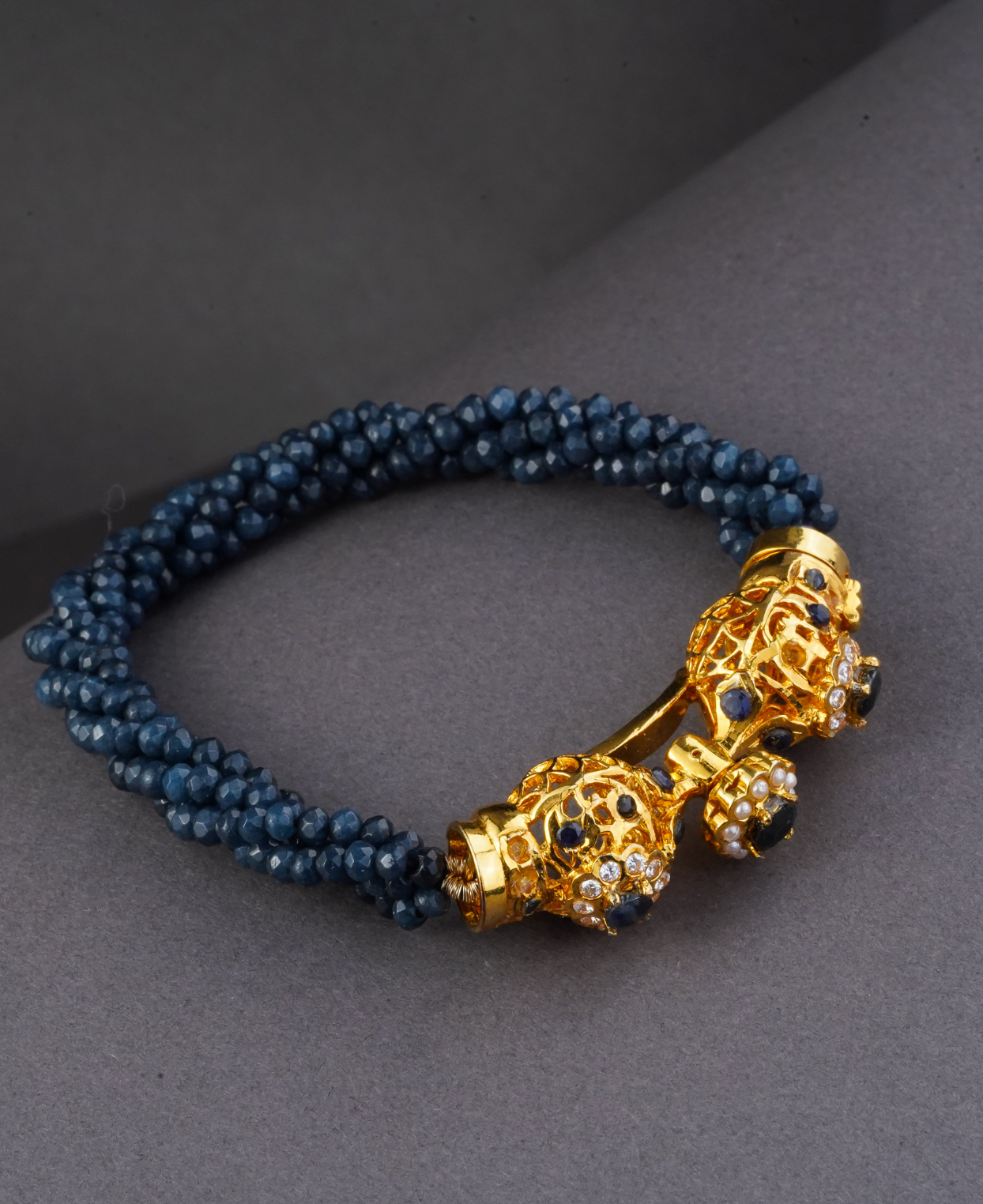 Sapphire Mogra Bracelet