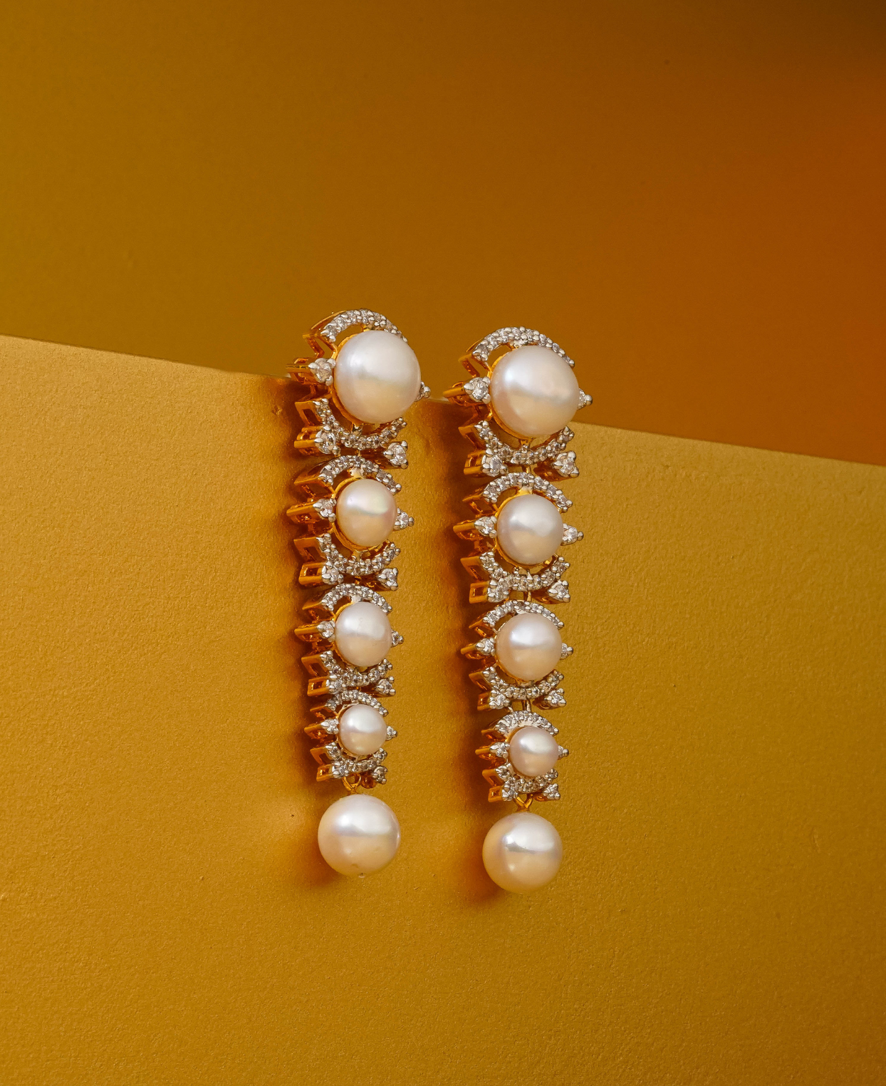 Pearl Palli Earrings