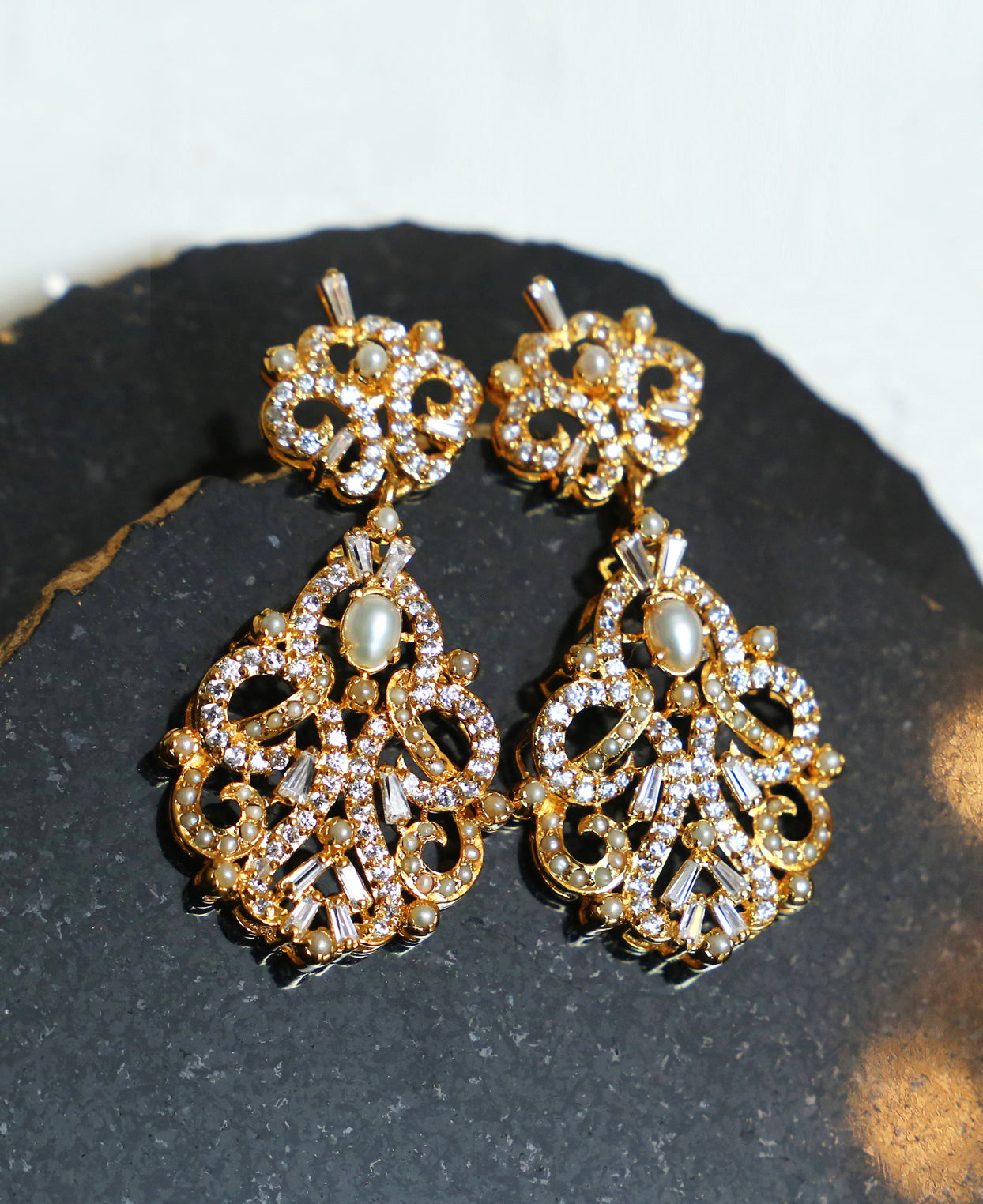 Diamond Style Earrings