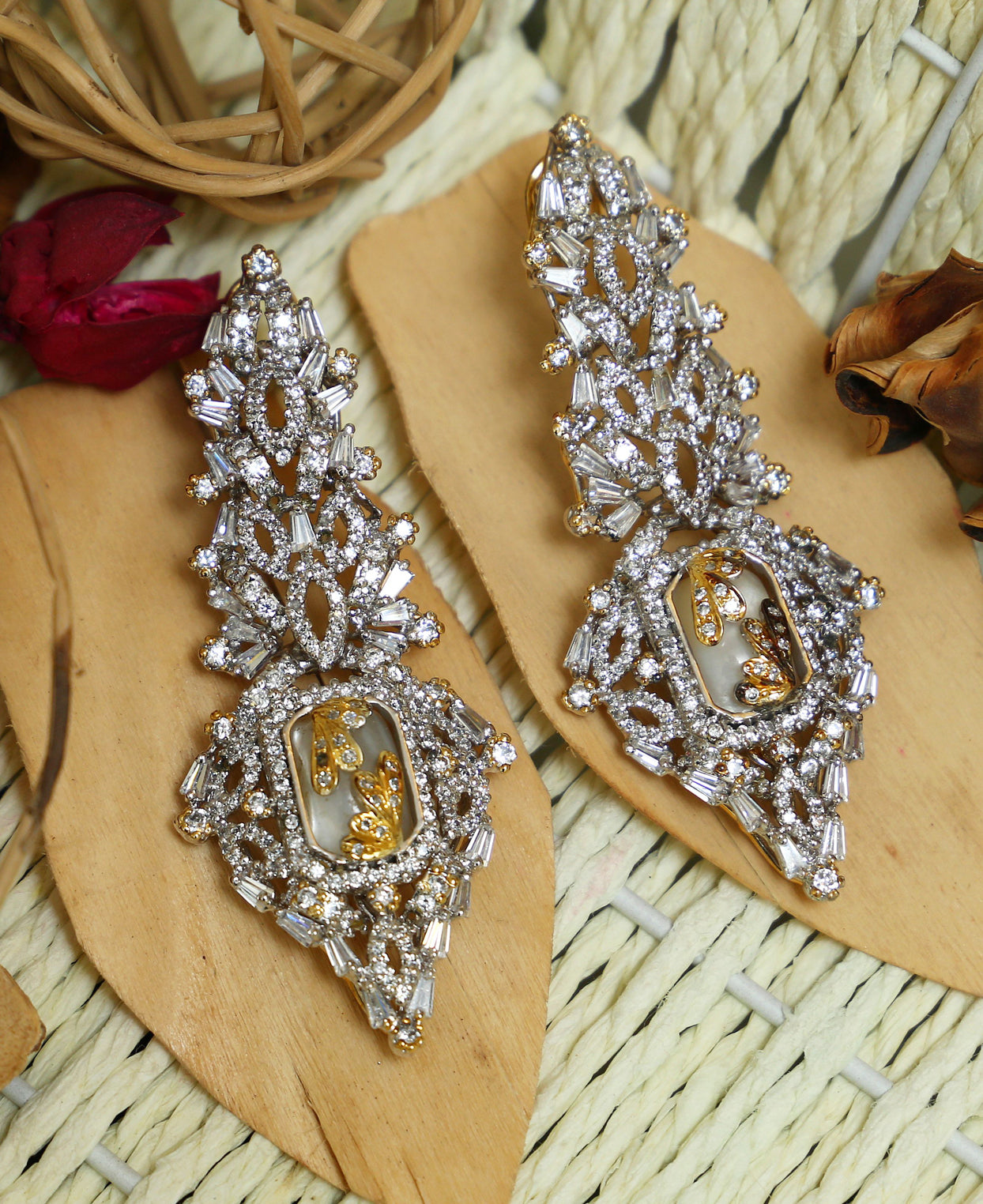 Padmawati Bangles Austrian Stone Changeable Earrings