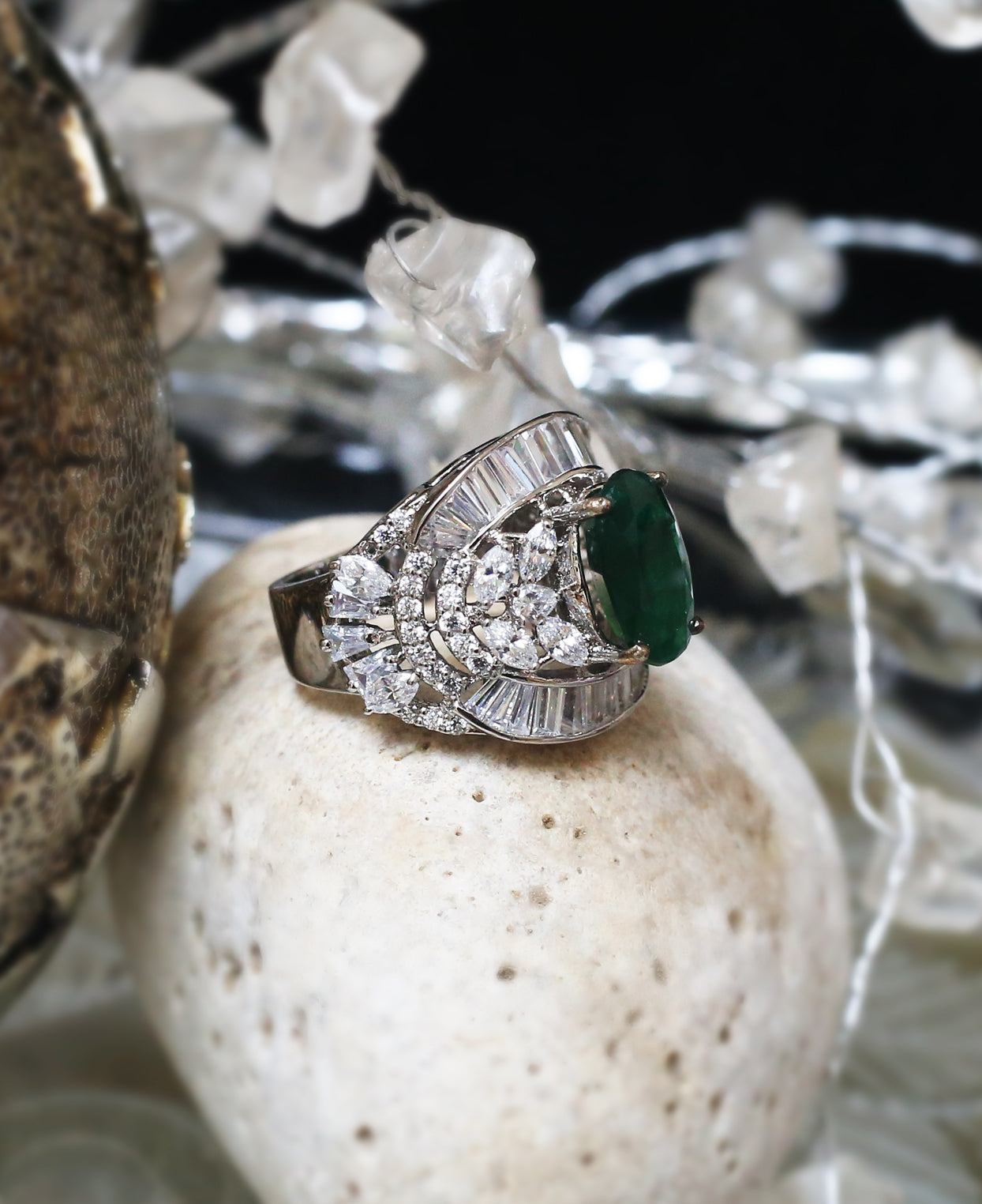 Jade Solitiare Ring