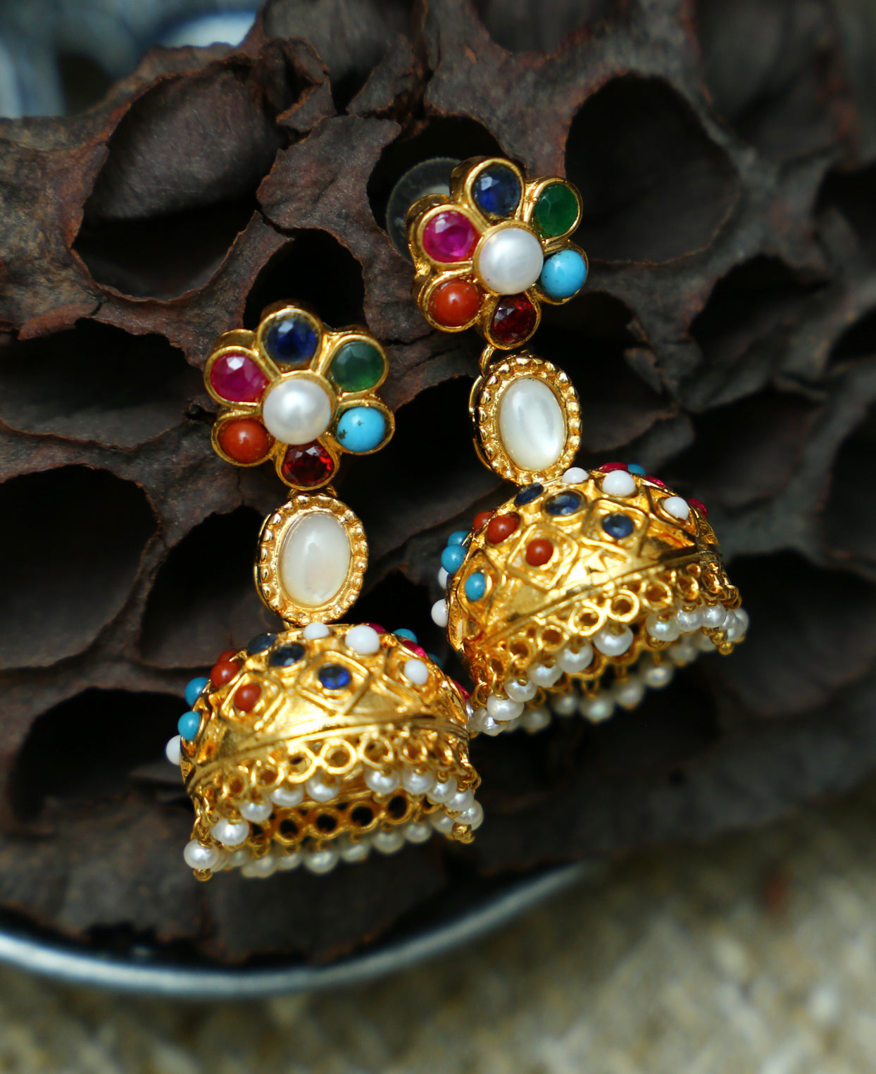 Trendy jhumkas sale